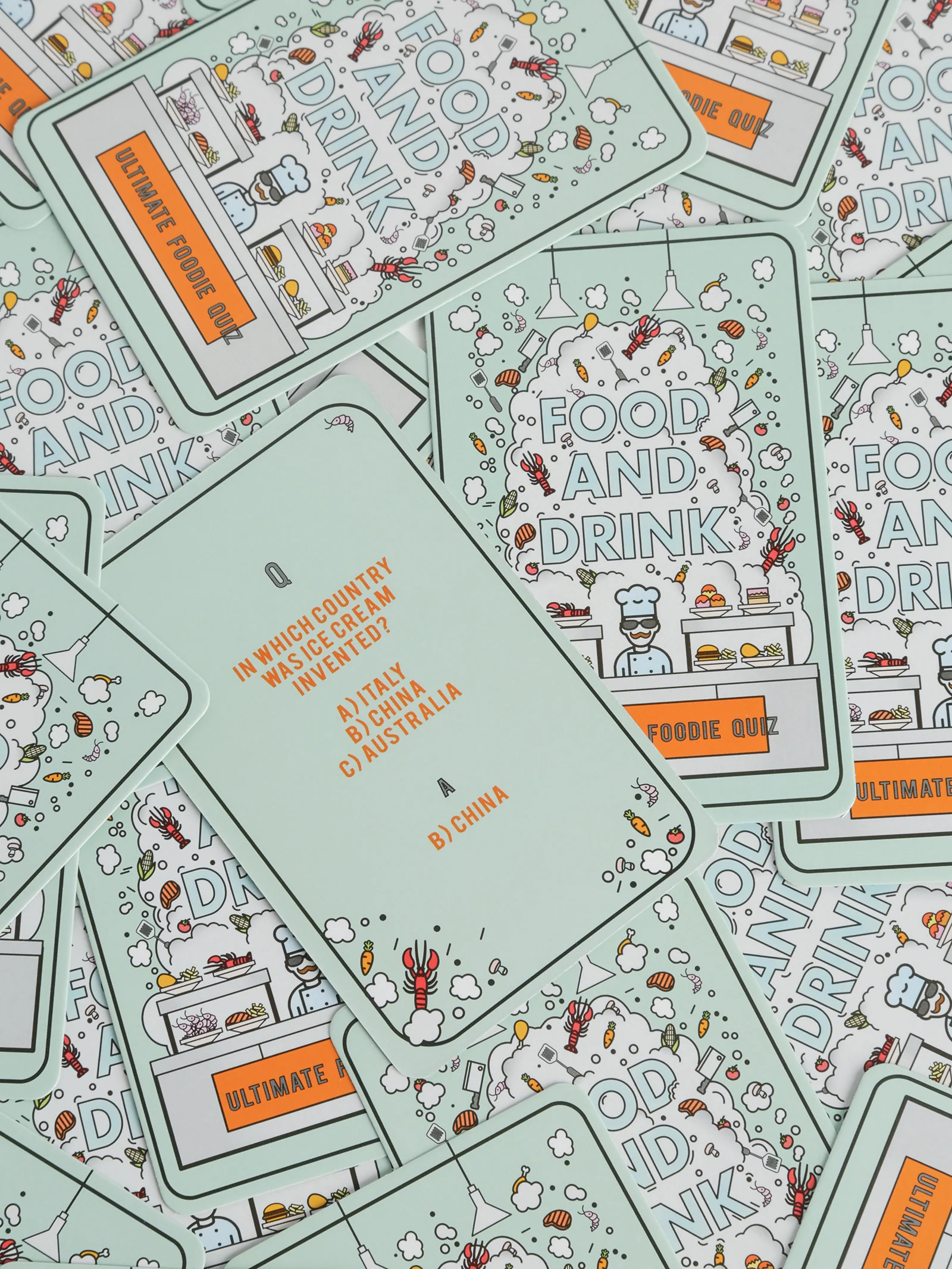 Food & Drink Trivia Cards - Image 2