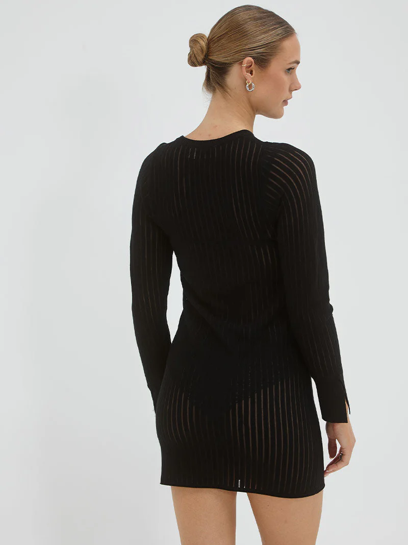 Foresight Knit Mini Dress - Image 3