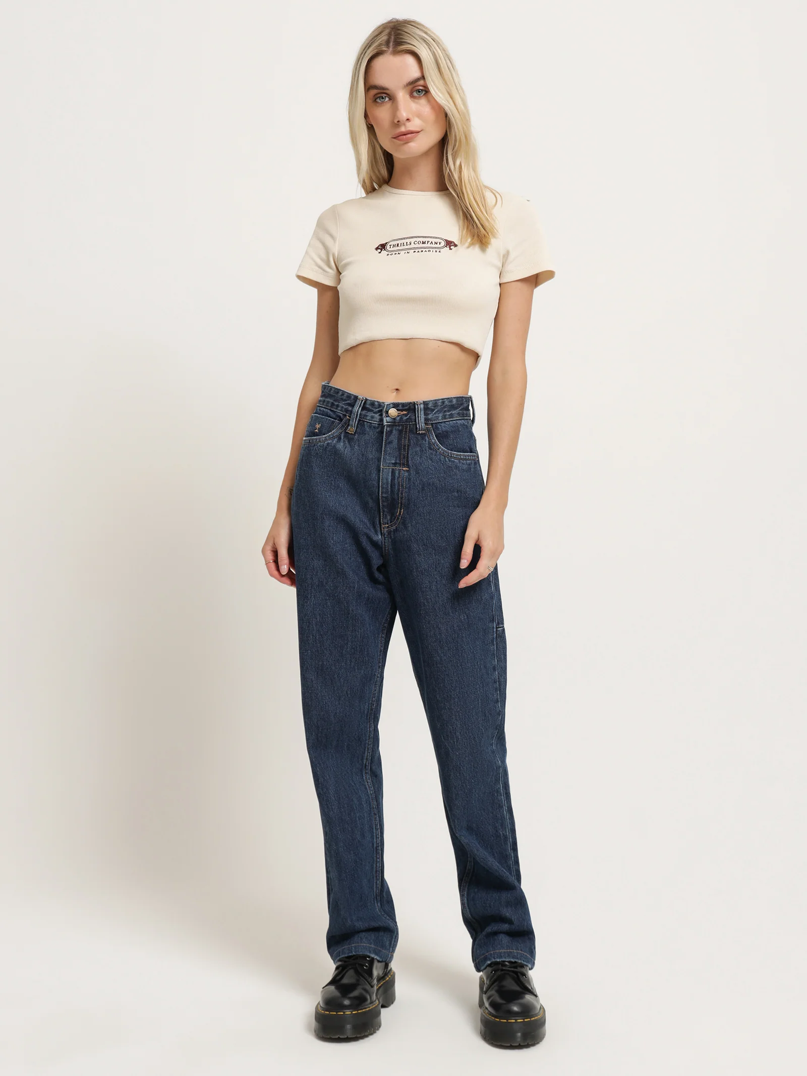 Foundation Baby Crop T-Shirt - Image 2