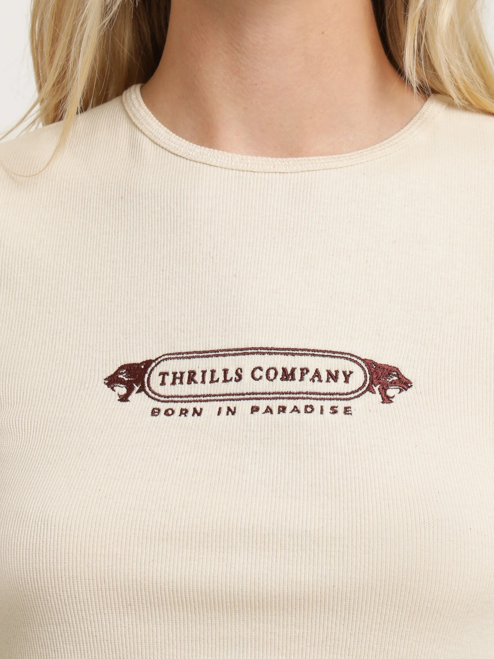Foundation Baby Crop T-Shirt - Image 3