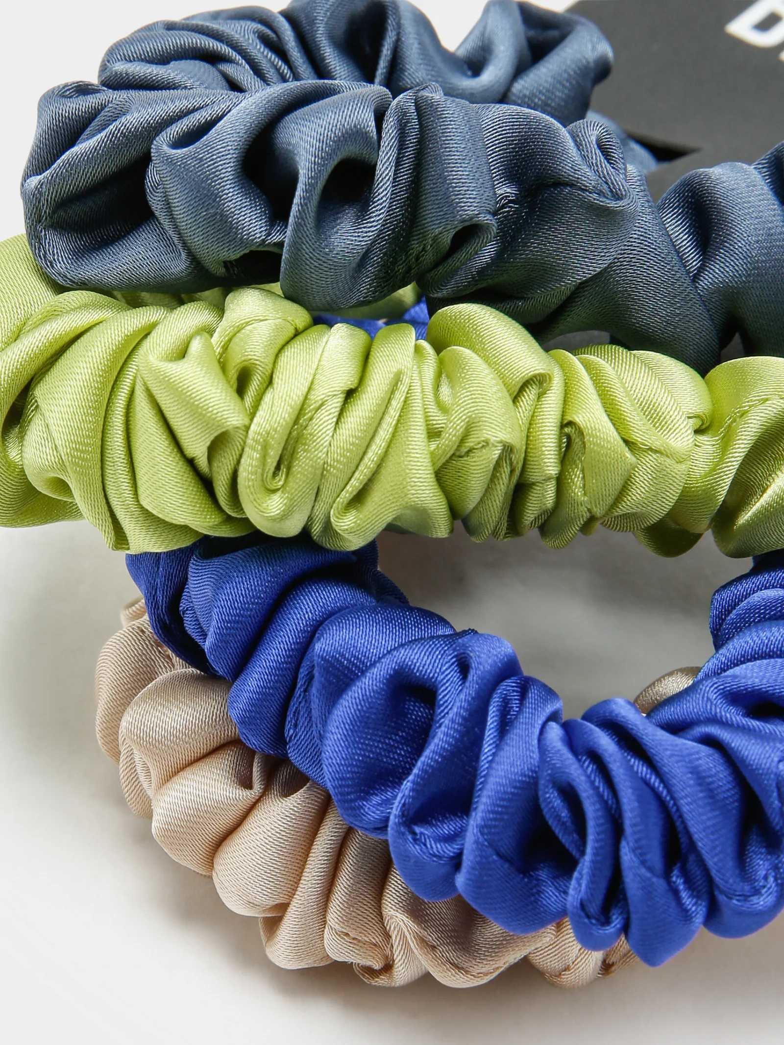Four Small Sleek Scrunchies - Image 3