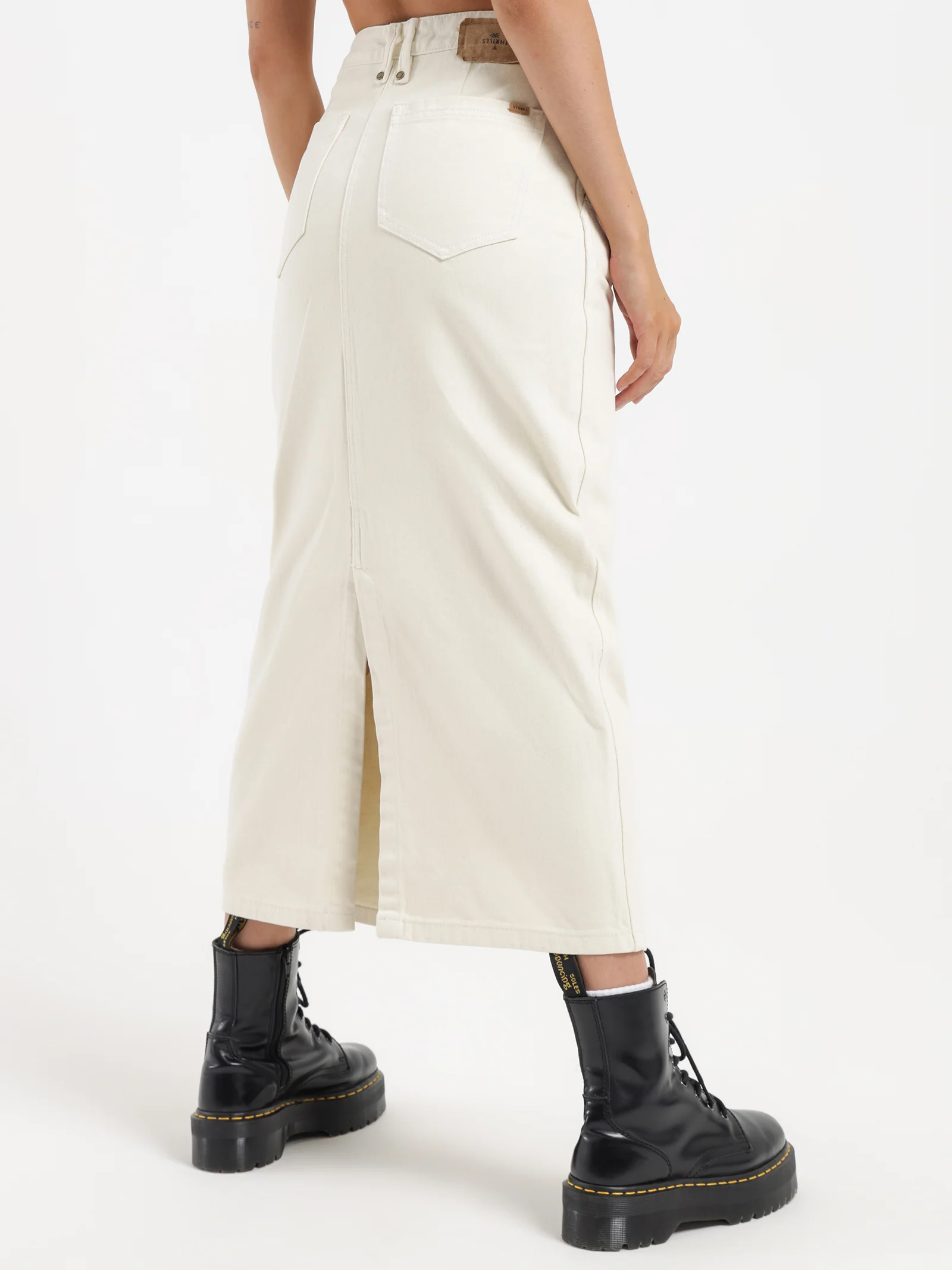Fran Maxi Denim Skirt - Image 6