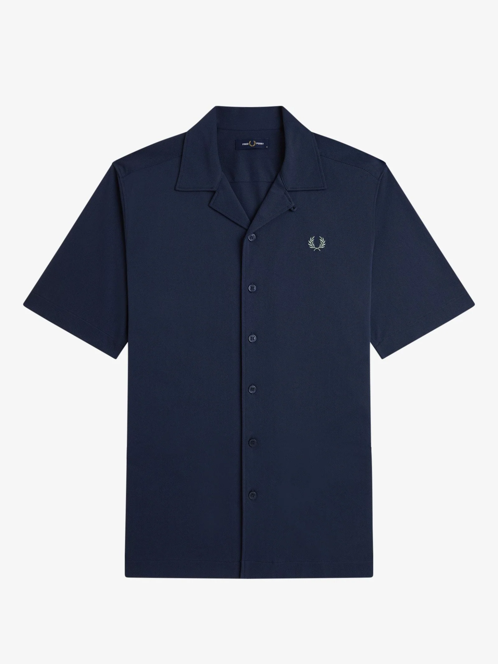 Compress Mesh Revere Collar Shirt - Image 3