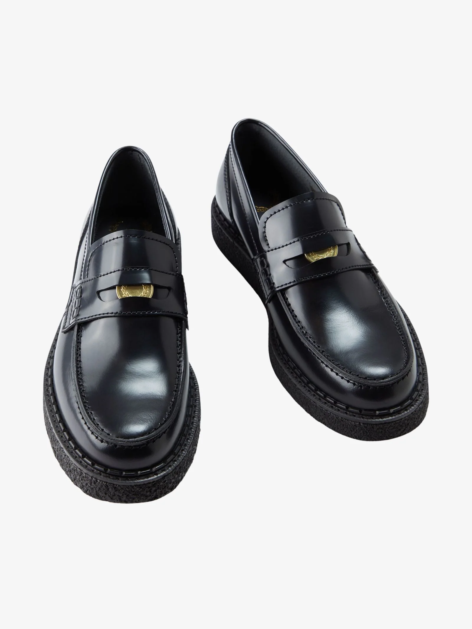 George Cox Leather Penny Loafers - Image 7