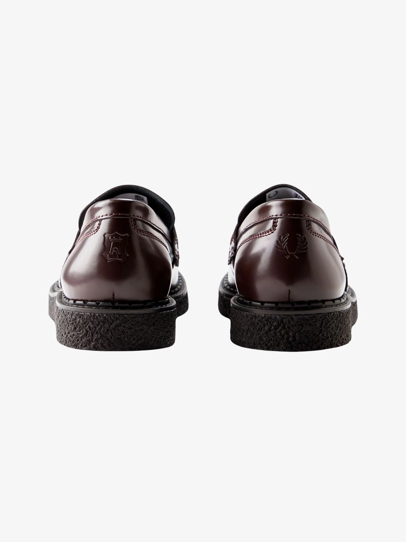 George Cox Leather Penny Loafers - Image 5