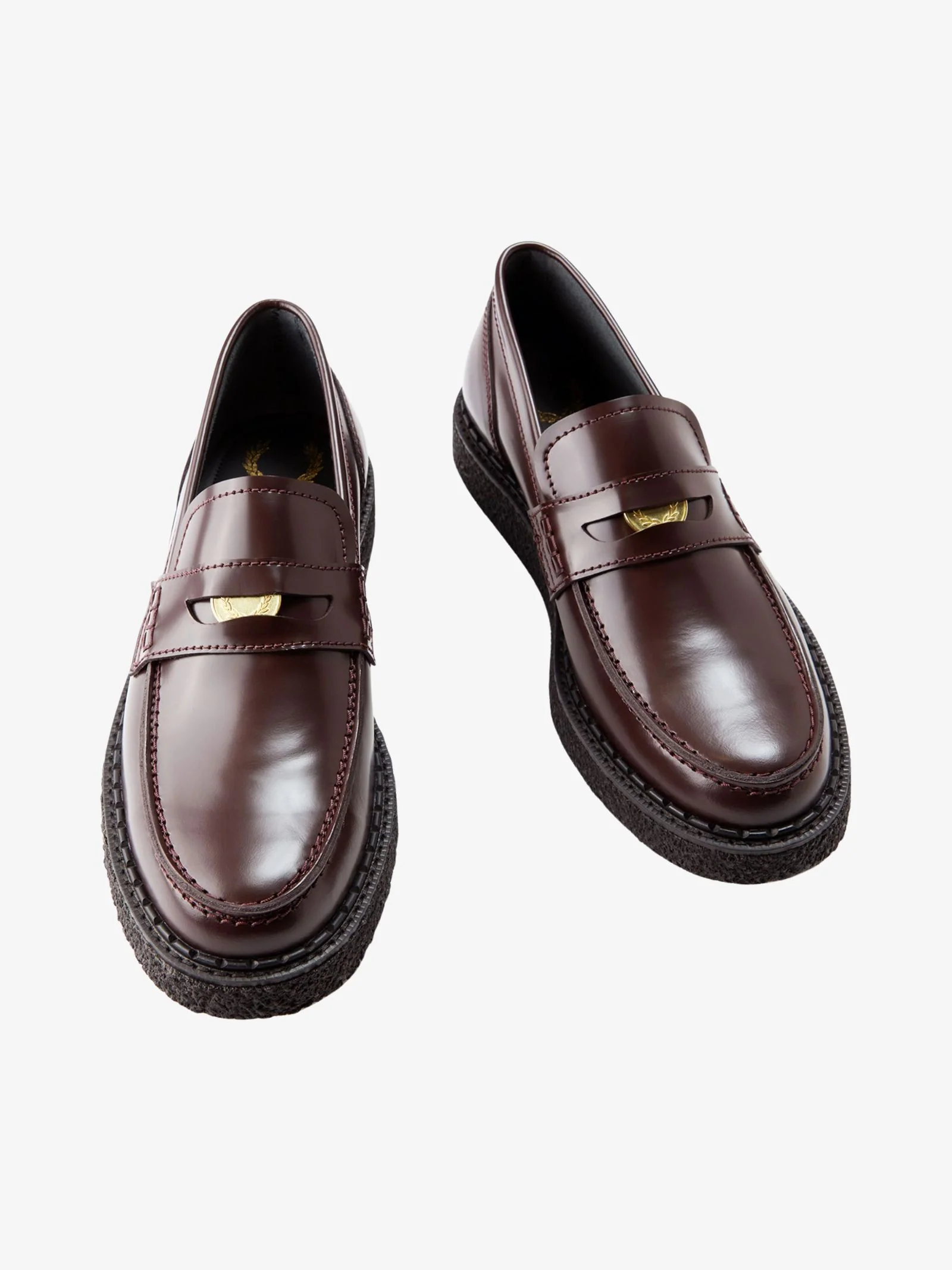 George Cox Leather Penny Loafers - Image 7