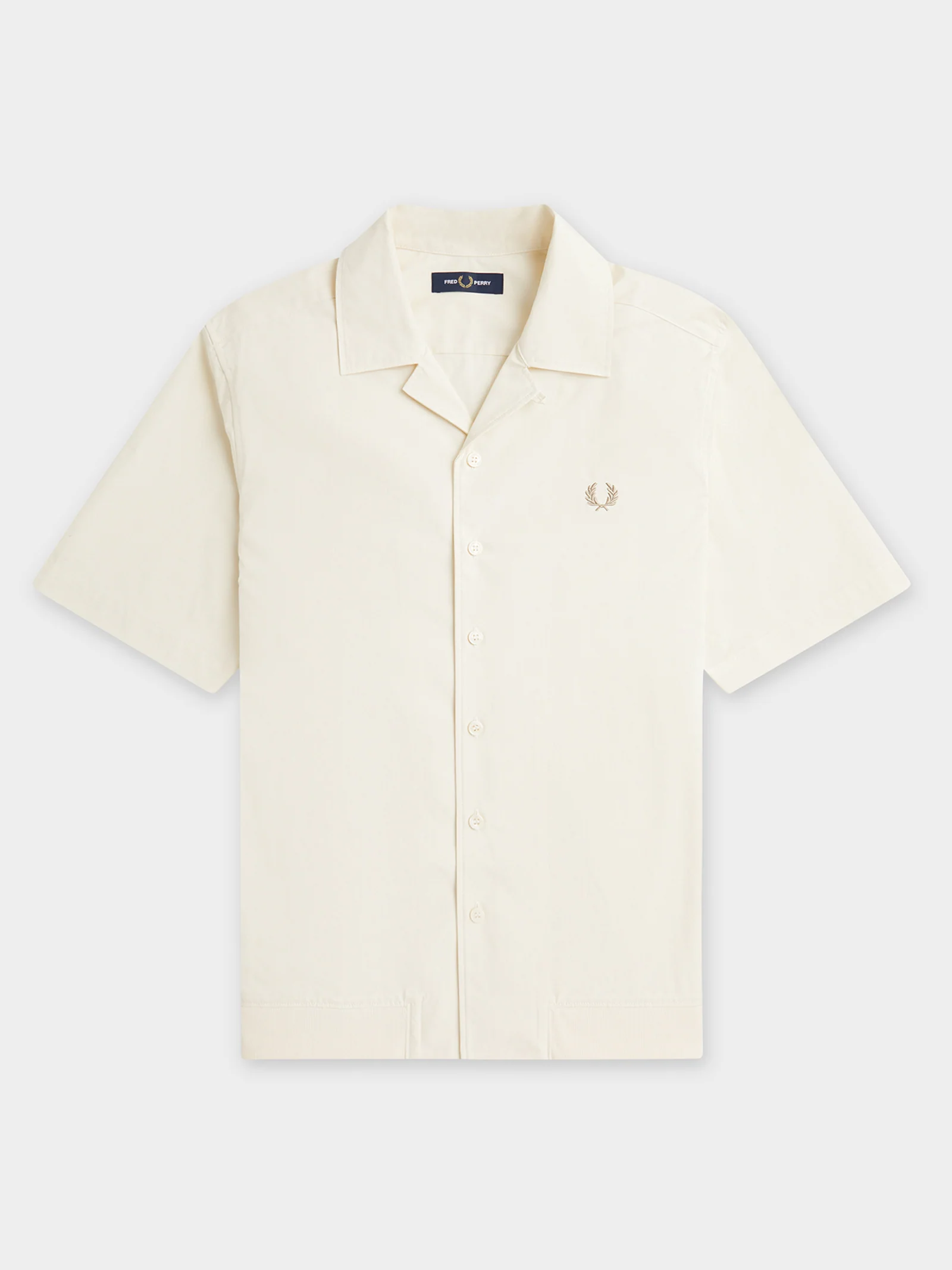 Ribbed Hem Revere Collar Shirt - Image 6