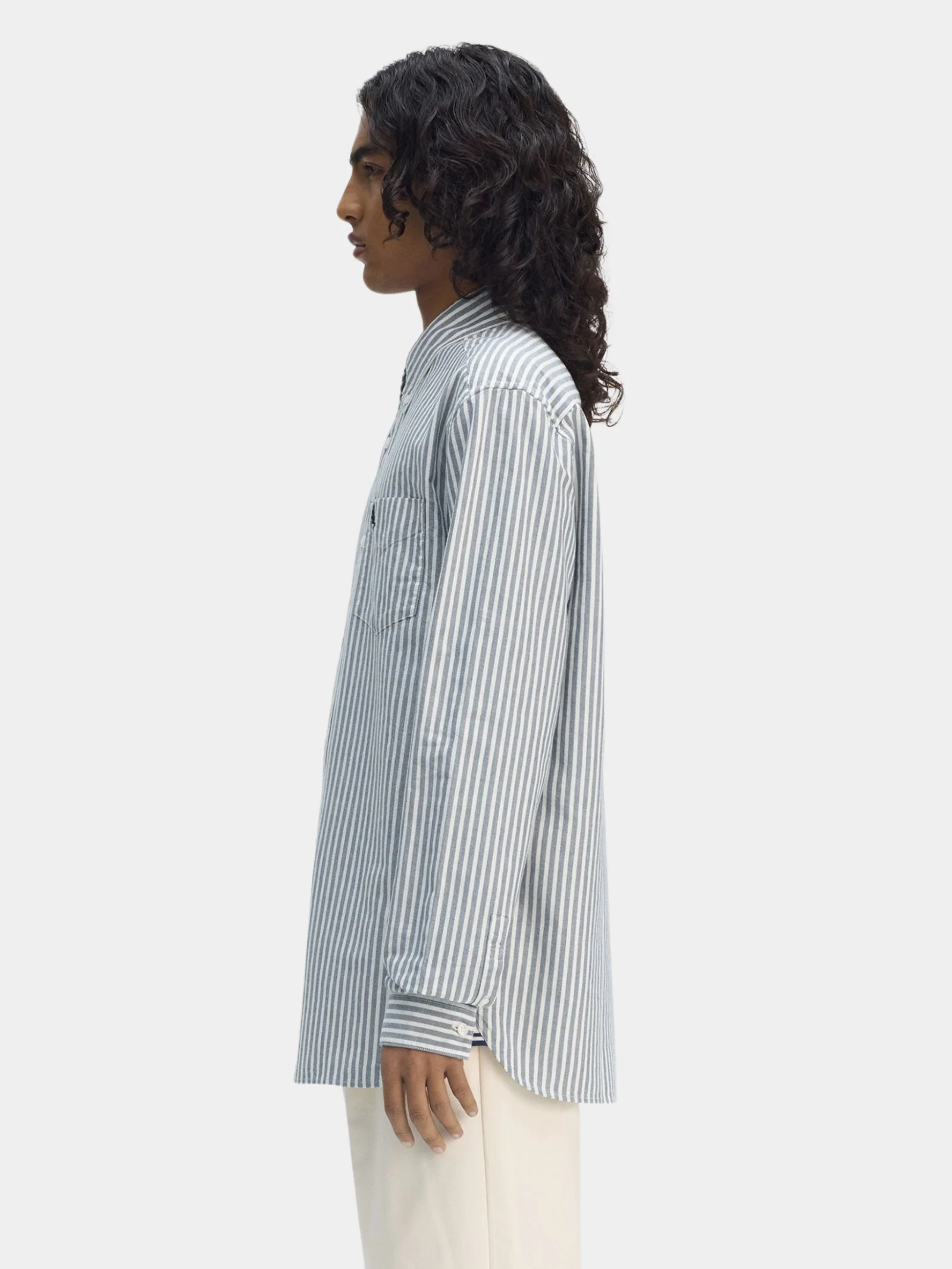 Stripe Oxford Shirt - Image 4