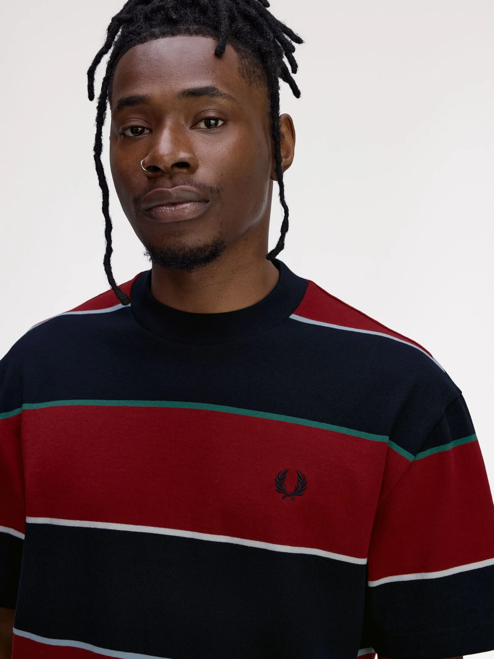 Striped Relaxed T-Shirt - Image 2
