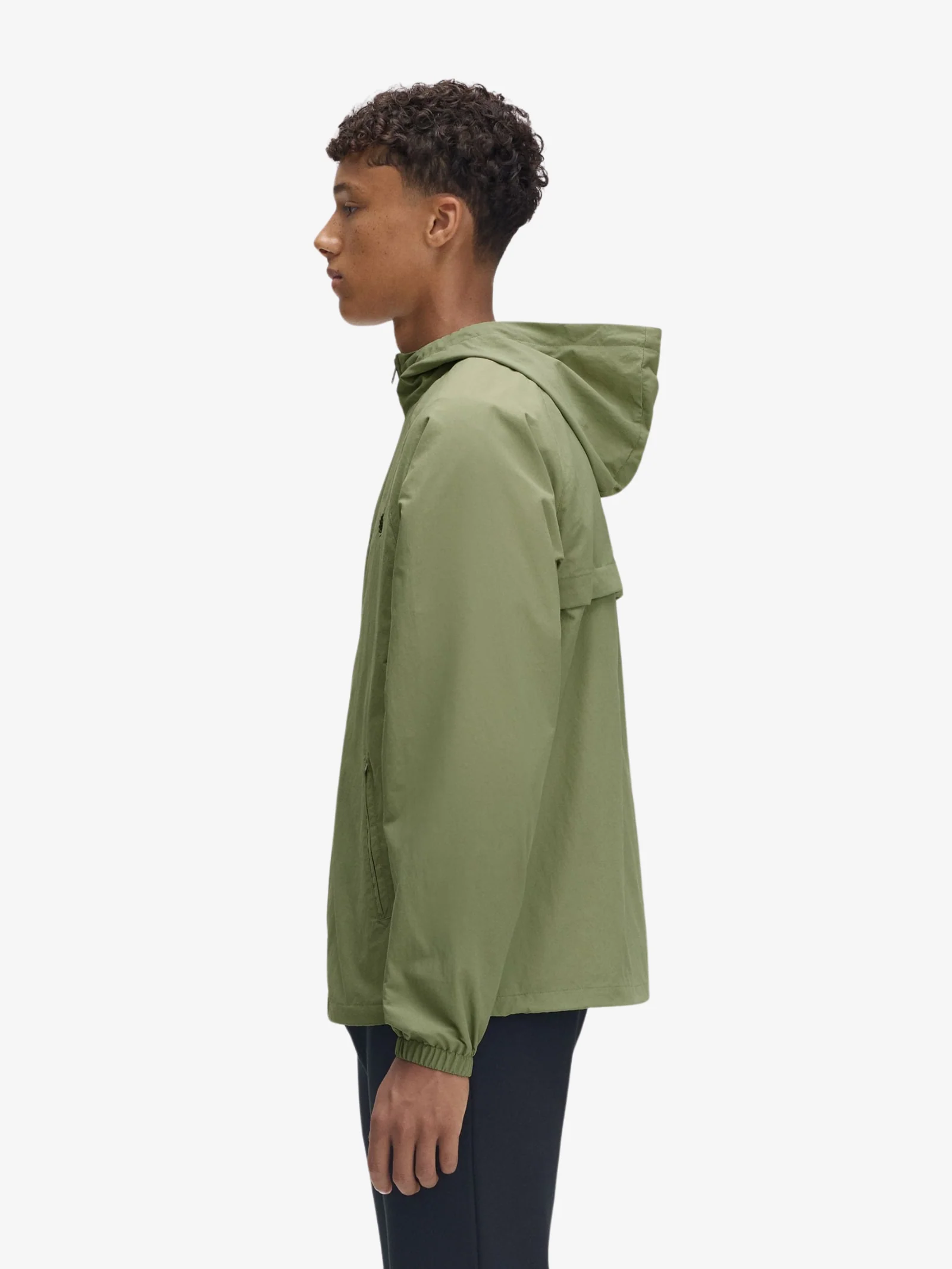 Taslan Hooded Shell Jacket - Image 2