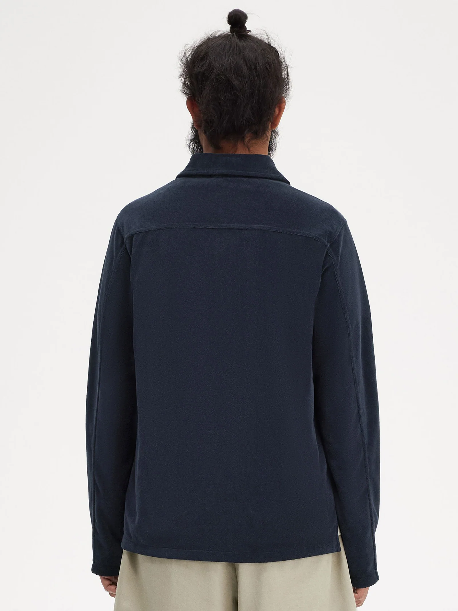 Towelling Overshirt - Image 3
