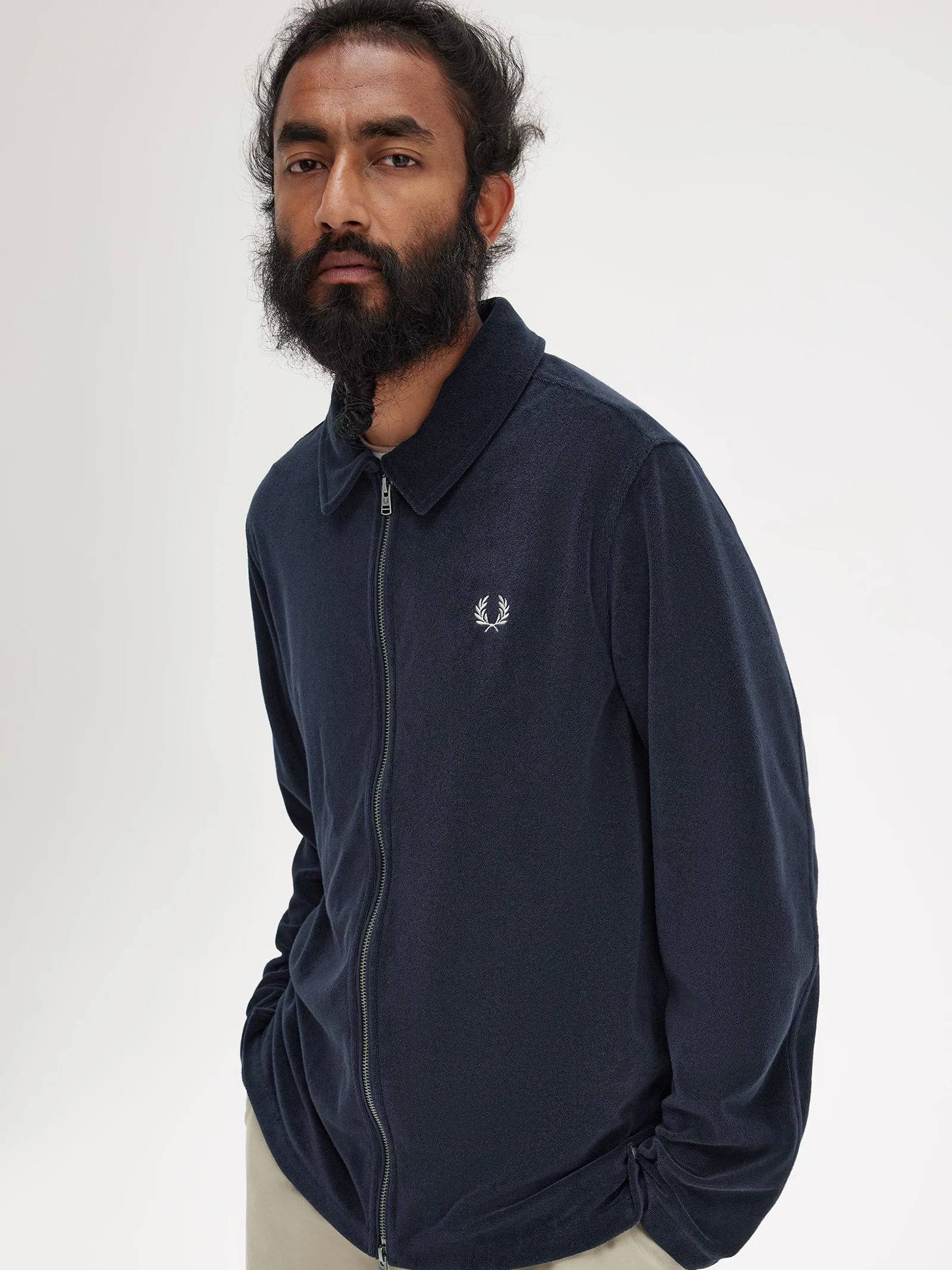 Towelling Overshirt - Image 5