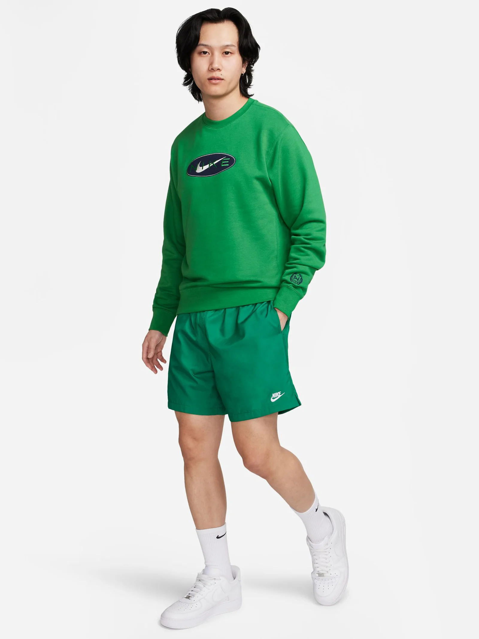 French Terry Crewneck Sweatshirt - Image 2