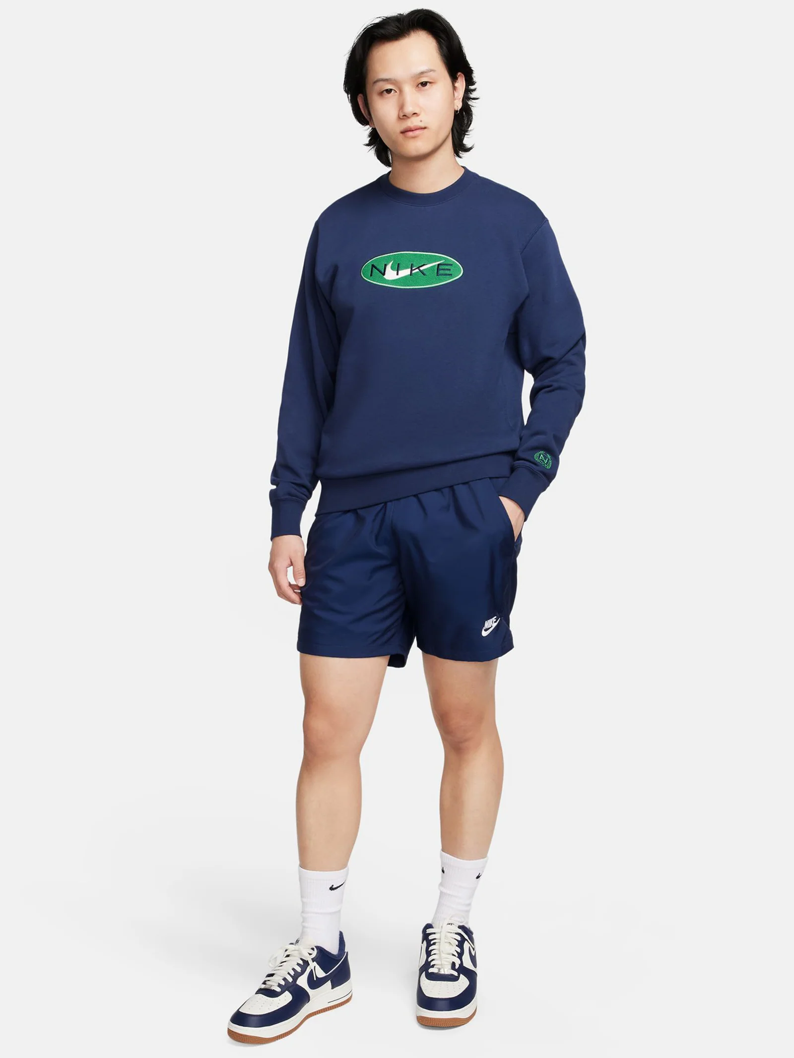 French Terry Crewneck Sweatshirt - Image 2