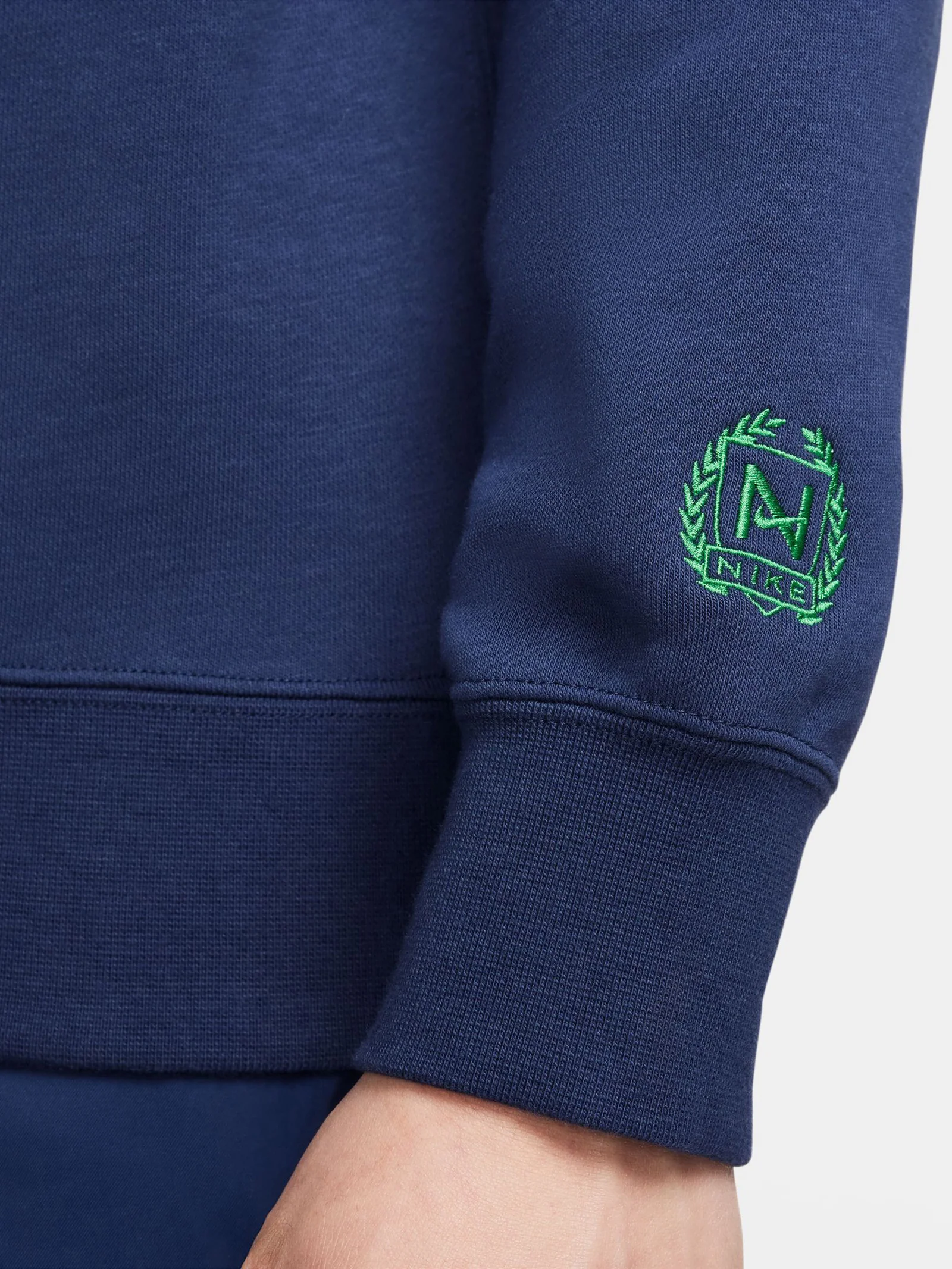 French Terry Crewneck Sweatshirt - Image 4