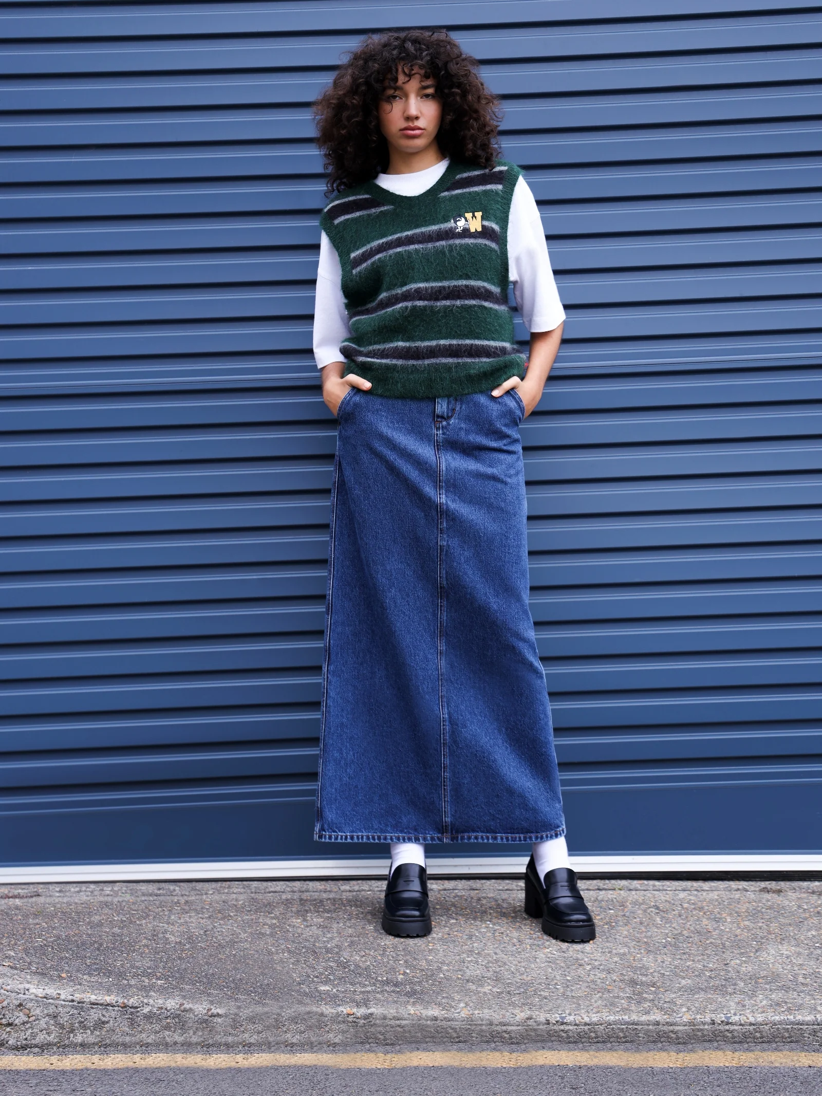 Freshman Fuzz Knit Vest - Image 2