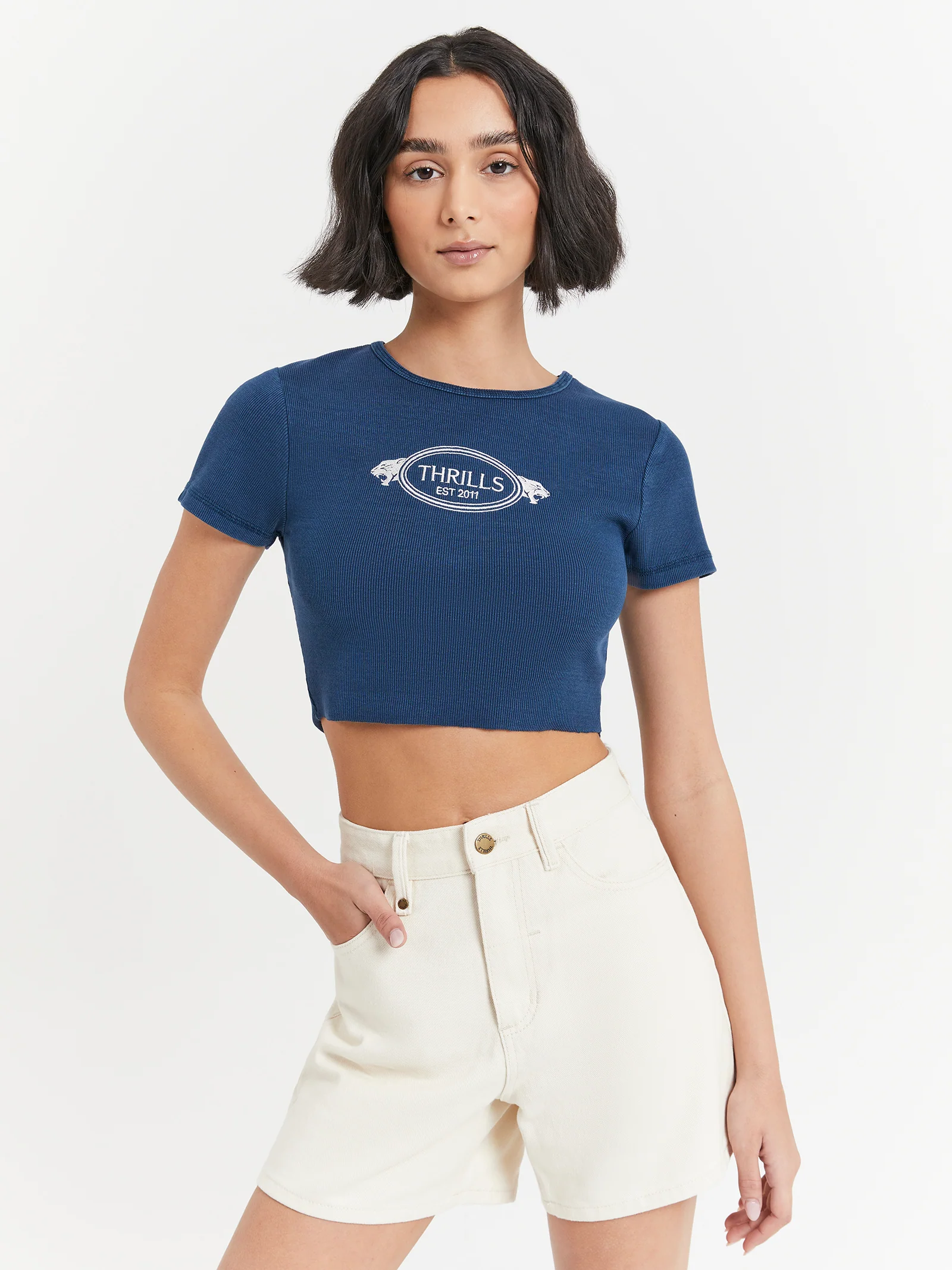 From the Beginning Baby Crop T-Shirt - Image 3