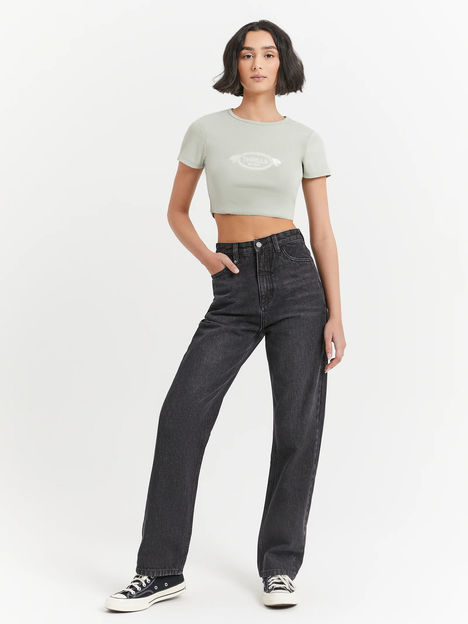 From The Beginning Baby Crop T-Shirt - Image 2