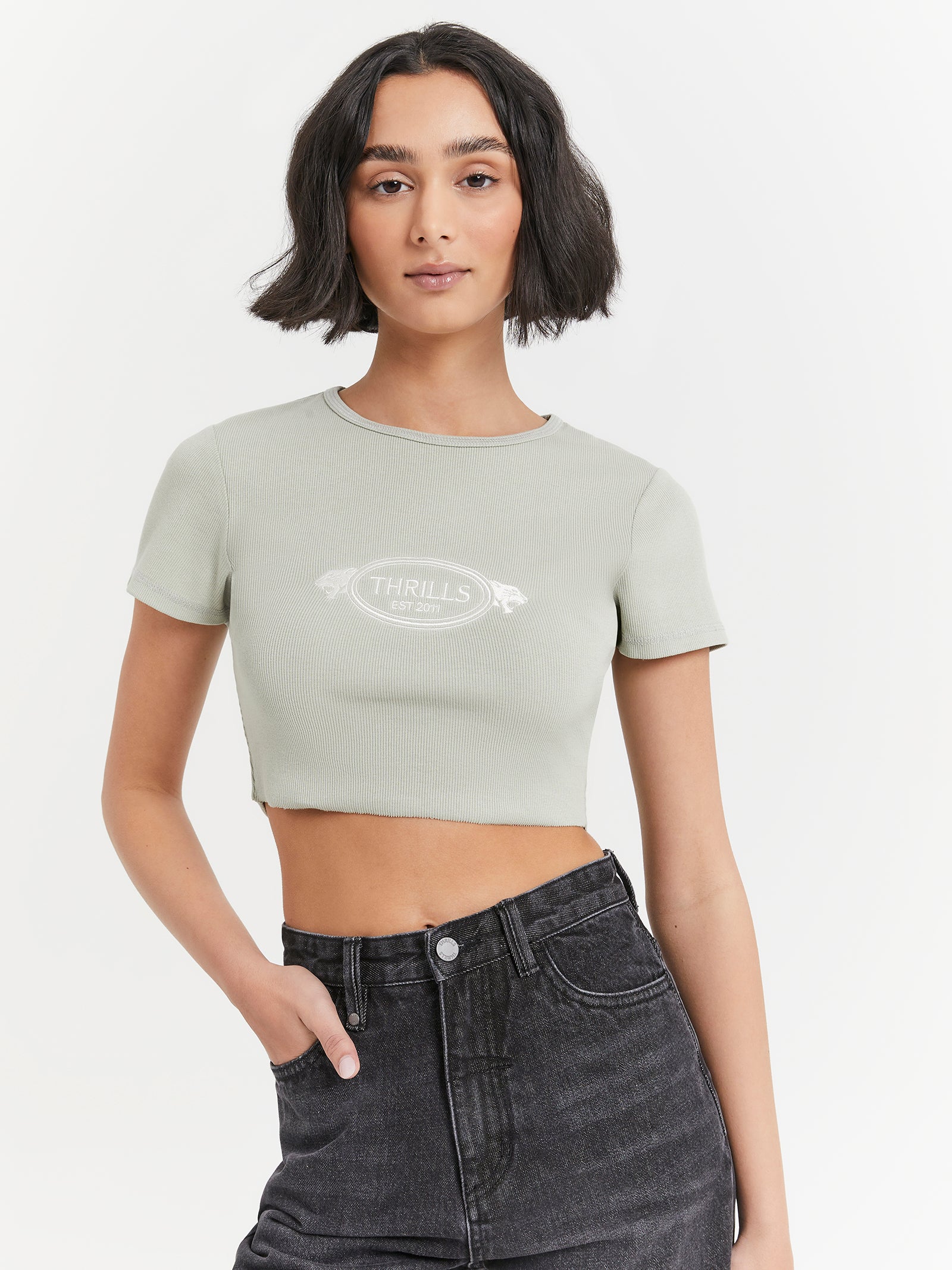 From The Beginning Baby Crop T-Shirt - Image 3