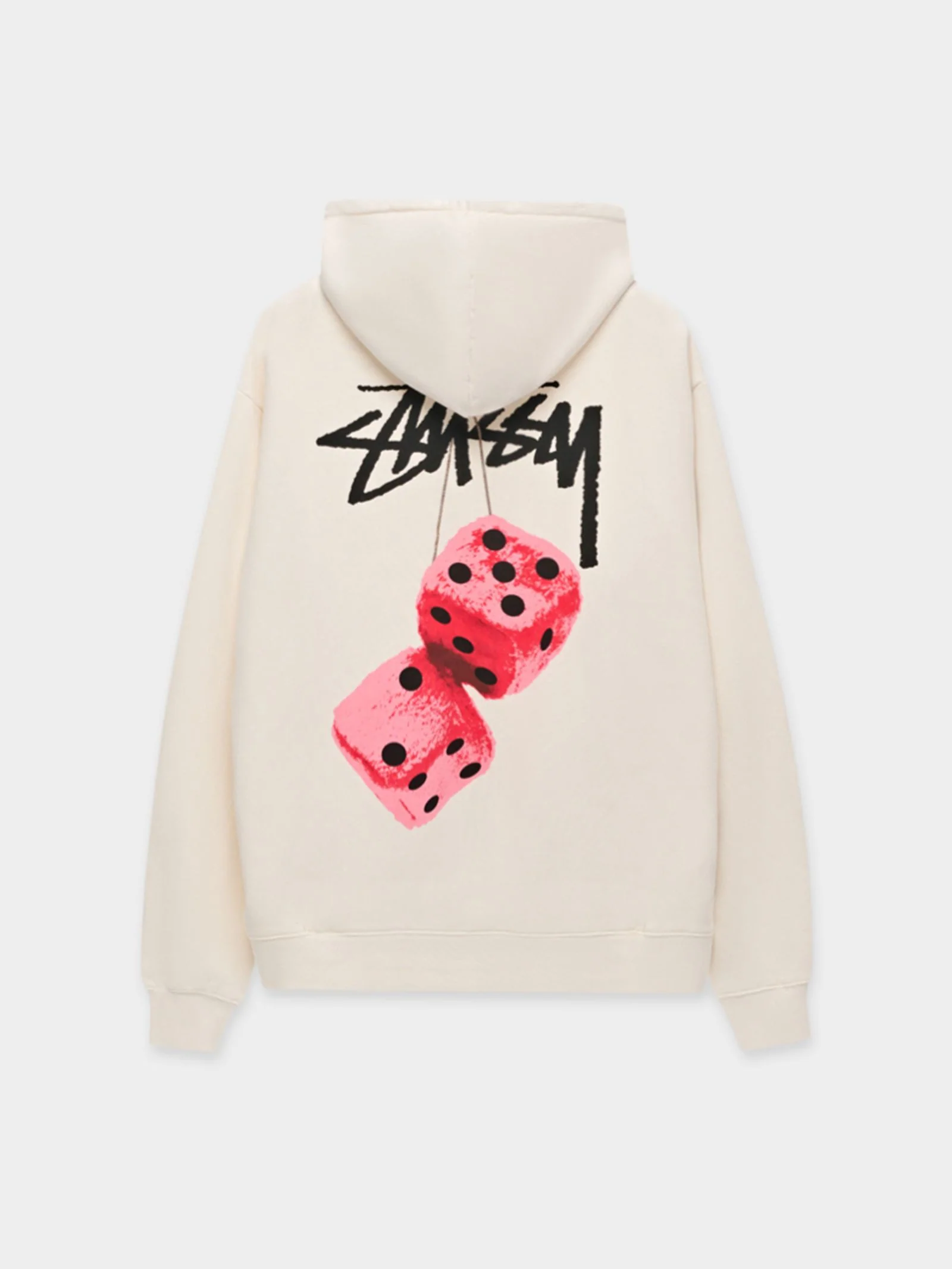 Fuzzy Dice Fleece Hood - Image 2