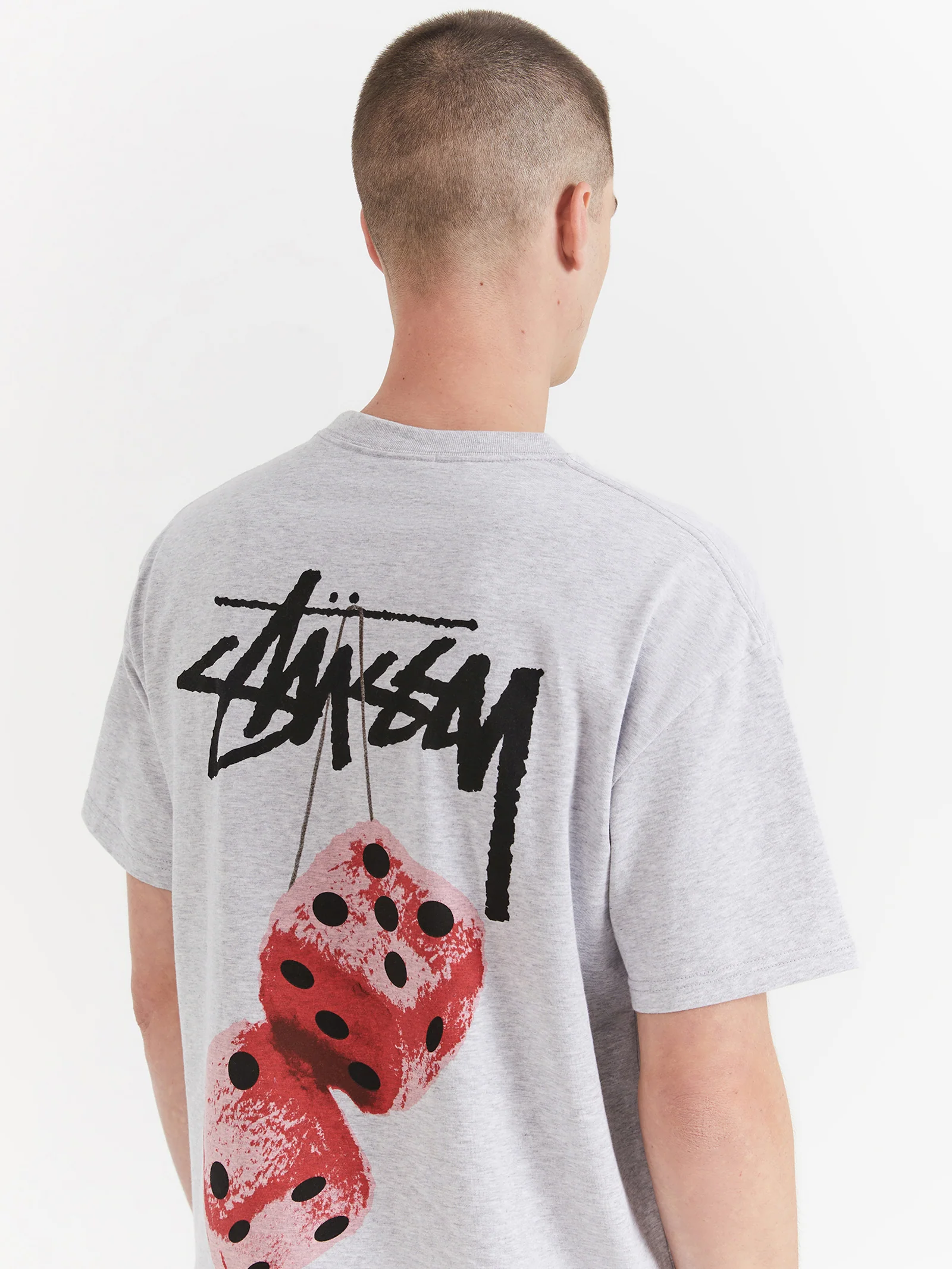 Fuzzy Dice Heavyweight T-Shirt - Image 3