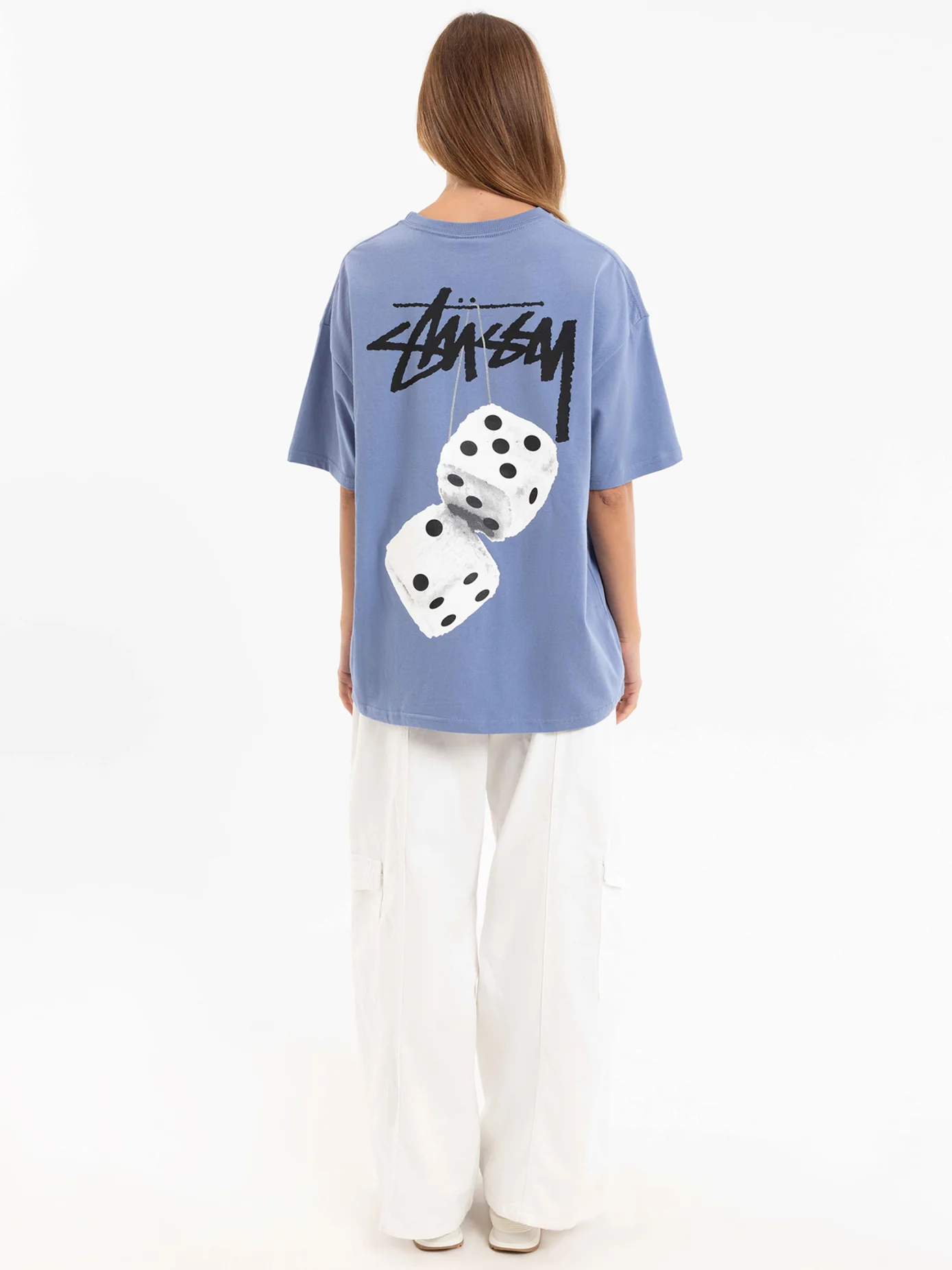 Fuzzy Dice Heavy Weight Relaxed T-Shirt - Image 4