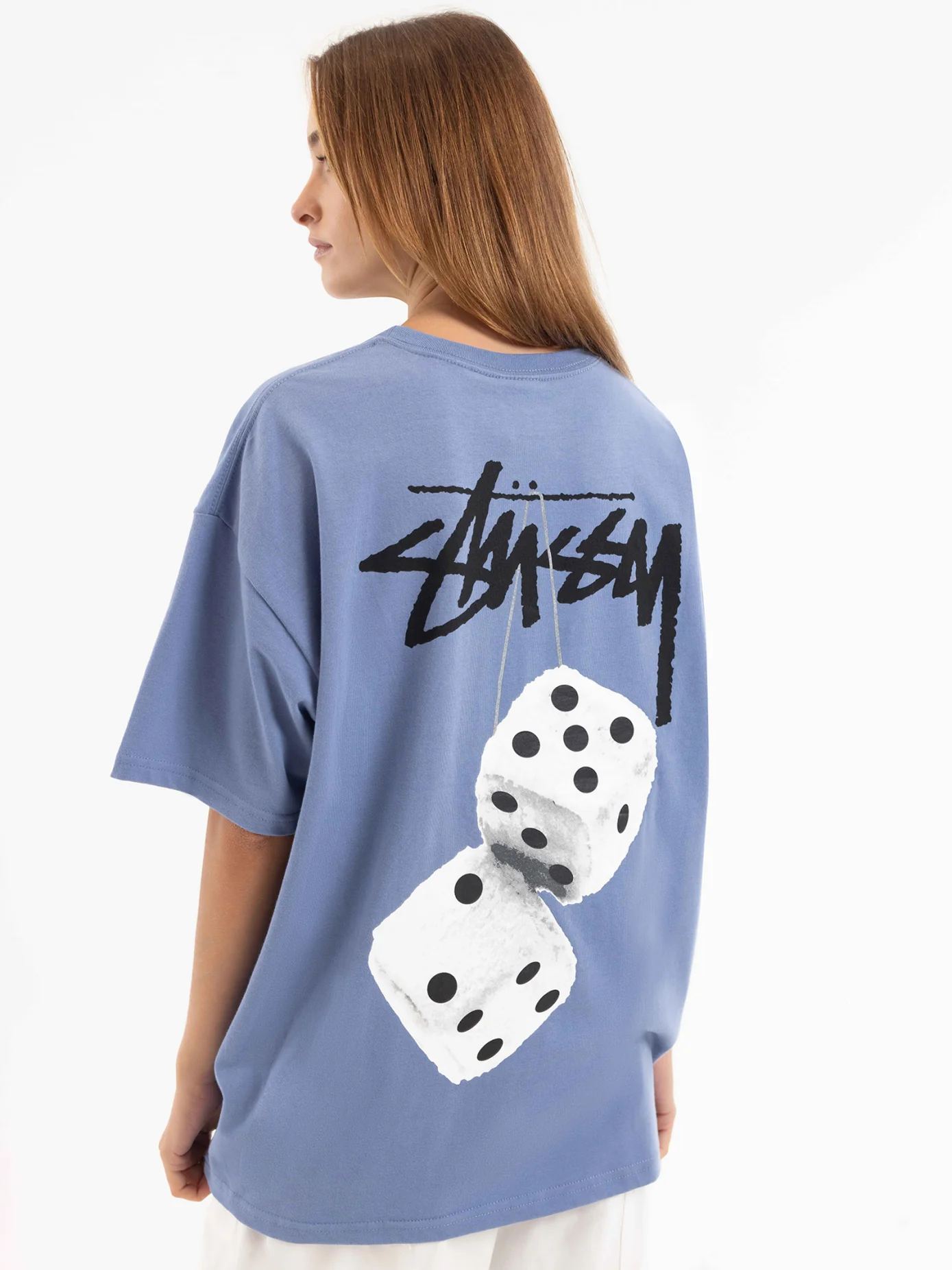 Fuzzy Dice Heavy Weight Relaxed T-Shirt - Image 5