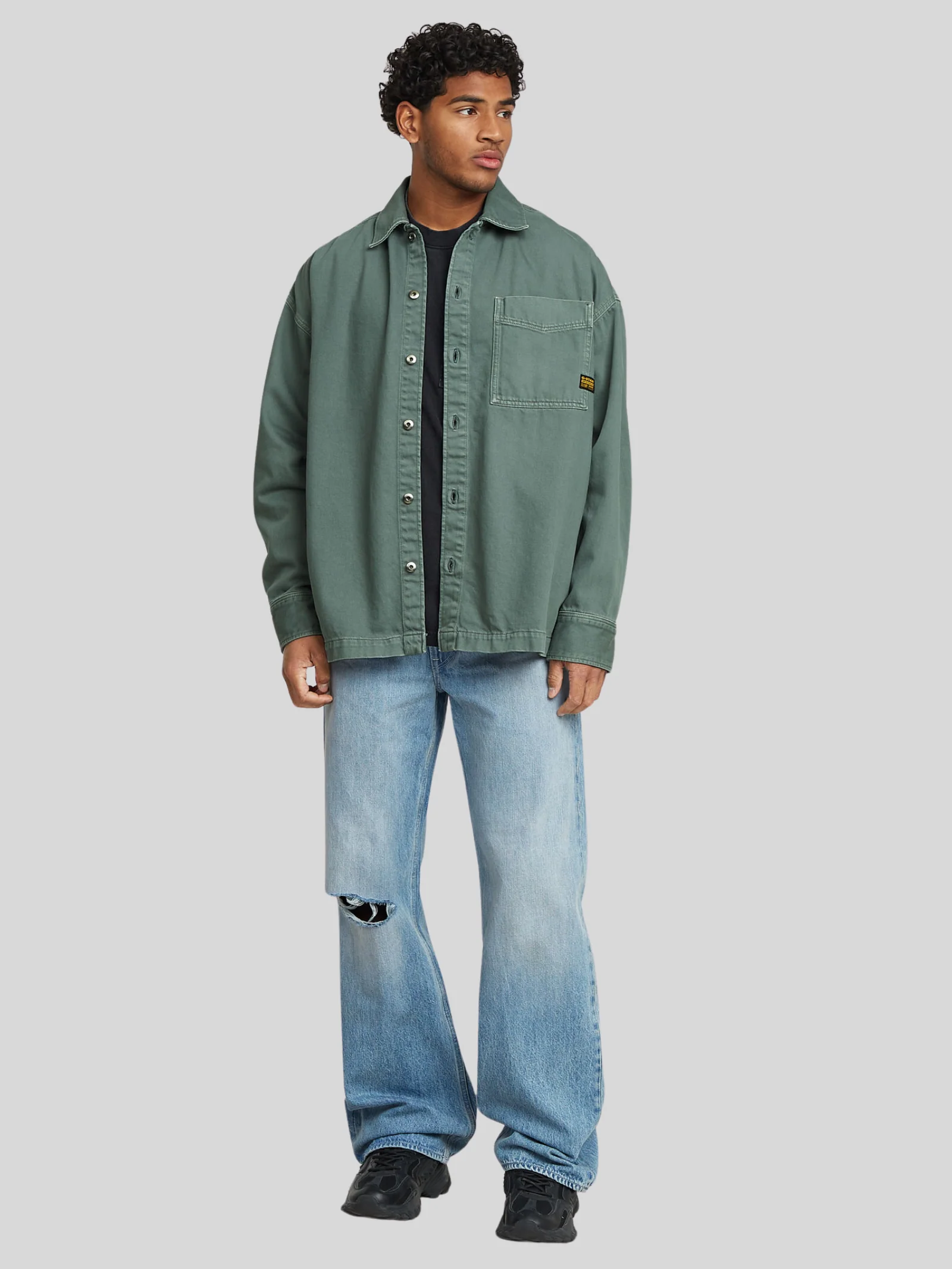 Boxy Fit Shirt LS - Image 2