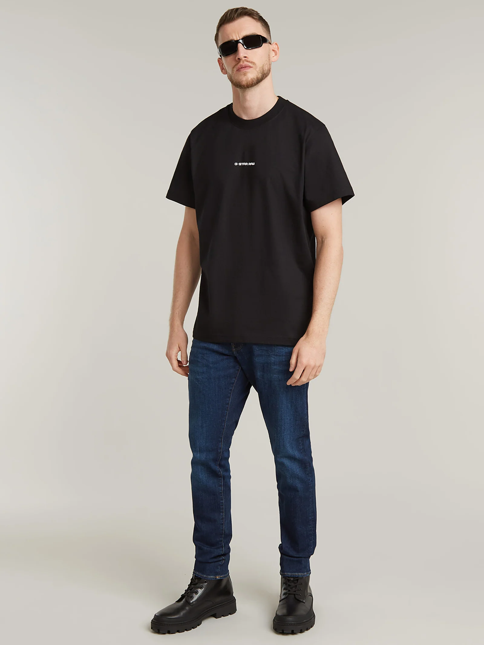 Center Chest Logo Loose Tee - Image 3