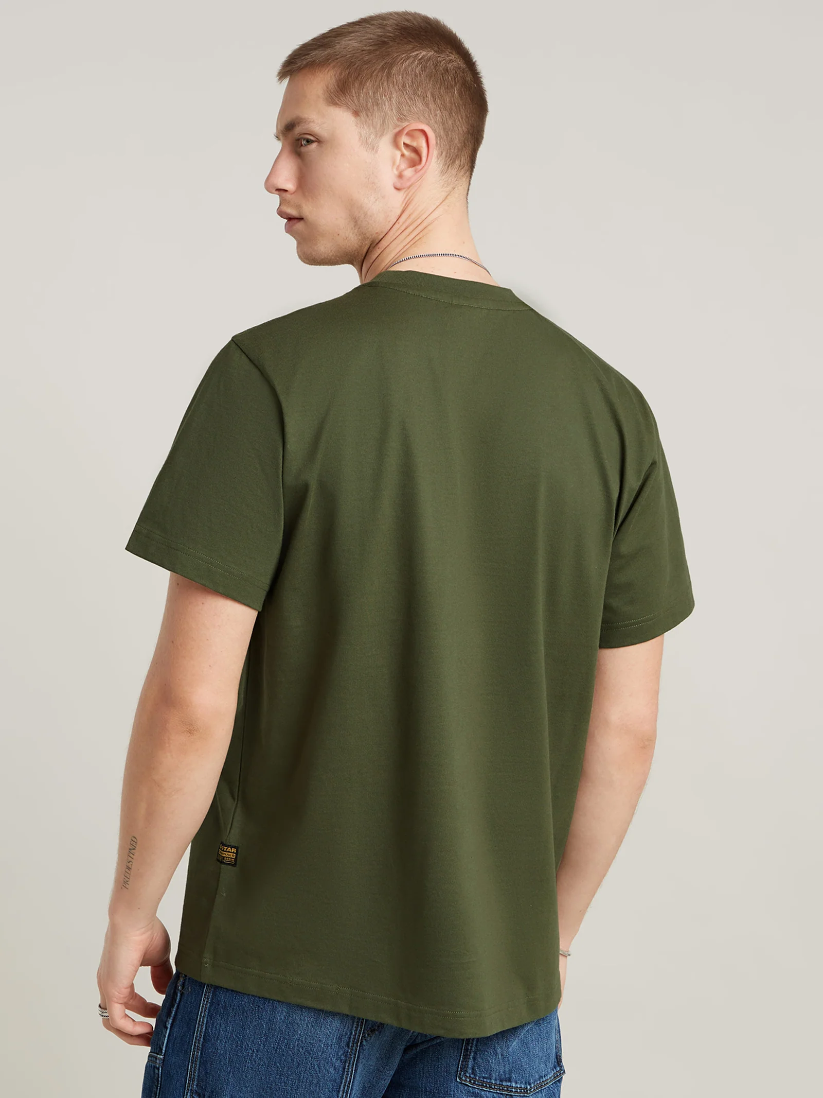 Center Chest Logo Loose Tee - Image 2