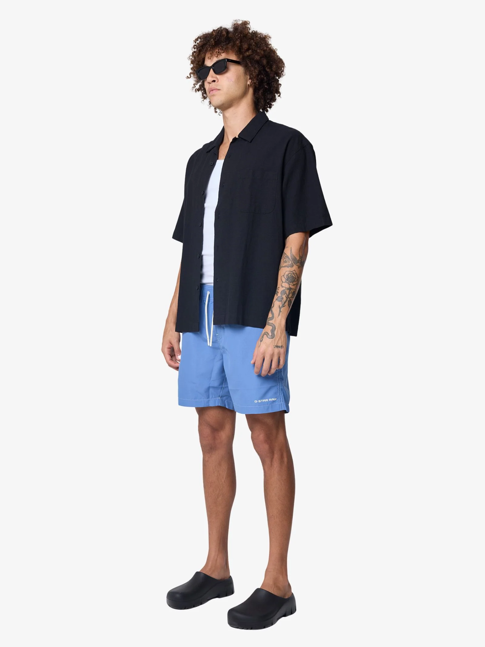 Dirik Solid Swim Shorts - Image 3