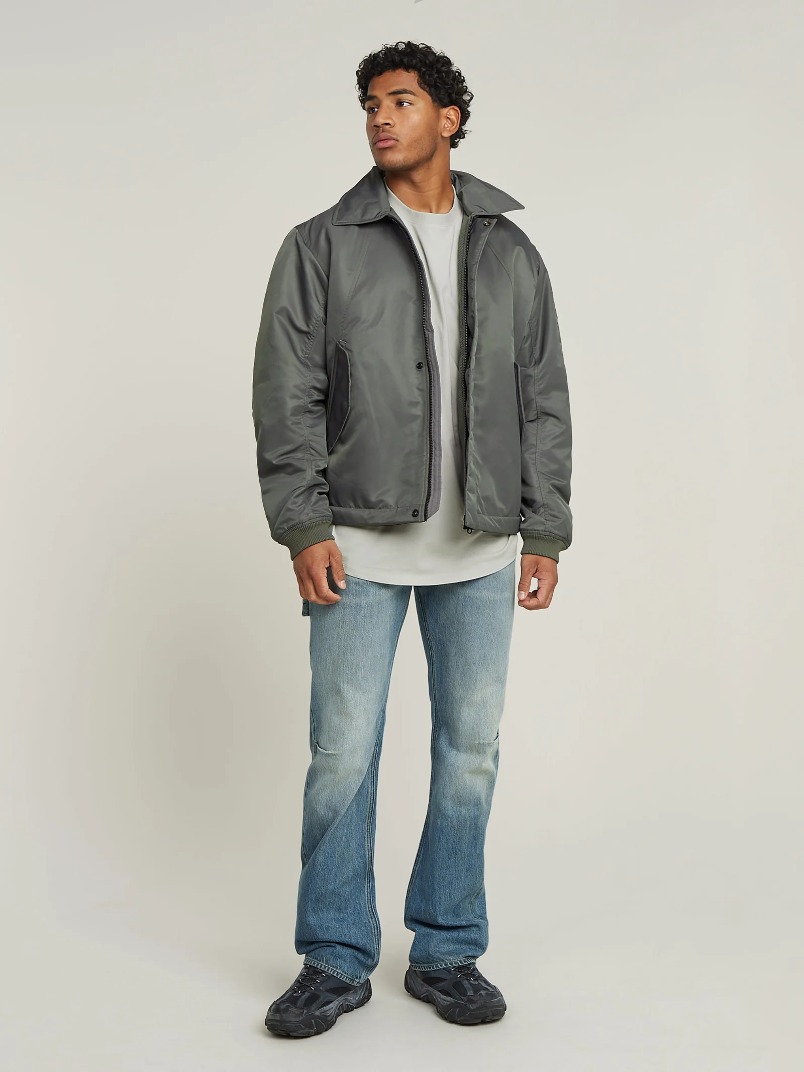 LW Padded Bomber Jacket - Image 3