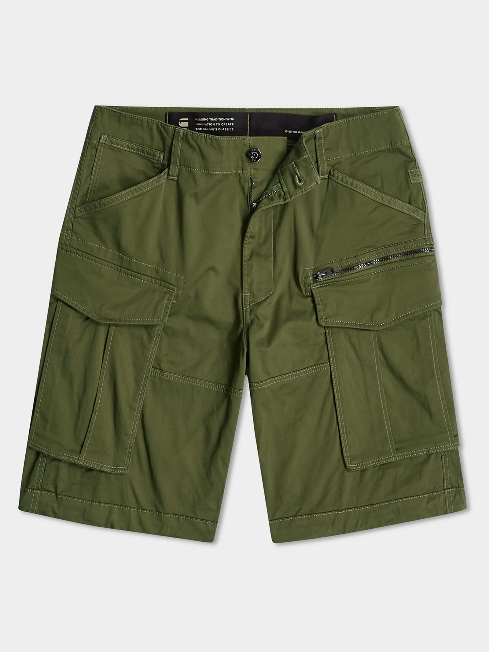 Rovic Zip Relaxed Shorts - Image 4