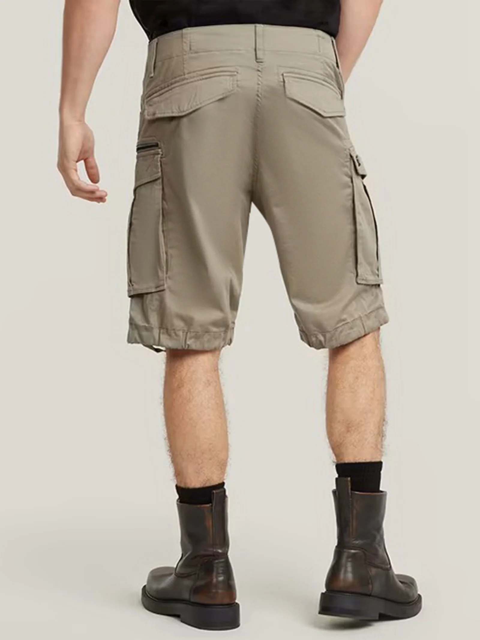 Rovic Zip Relaxed Shorts - Image 2