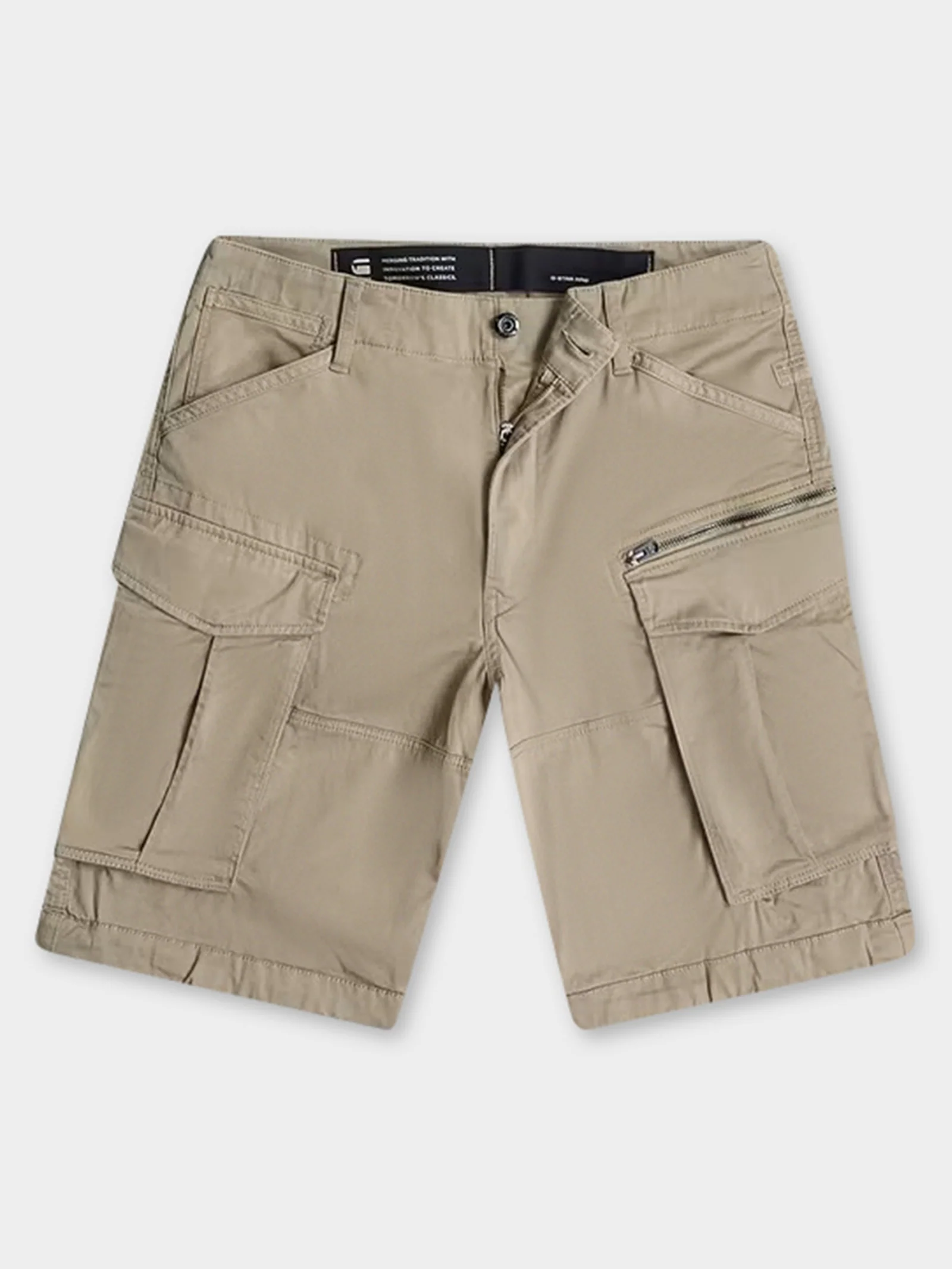 Rovic Zip Relaxed Shorts - Image 4