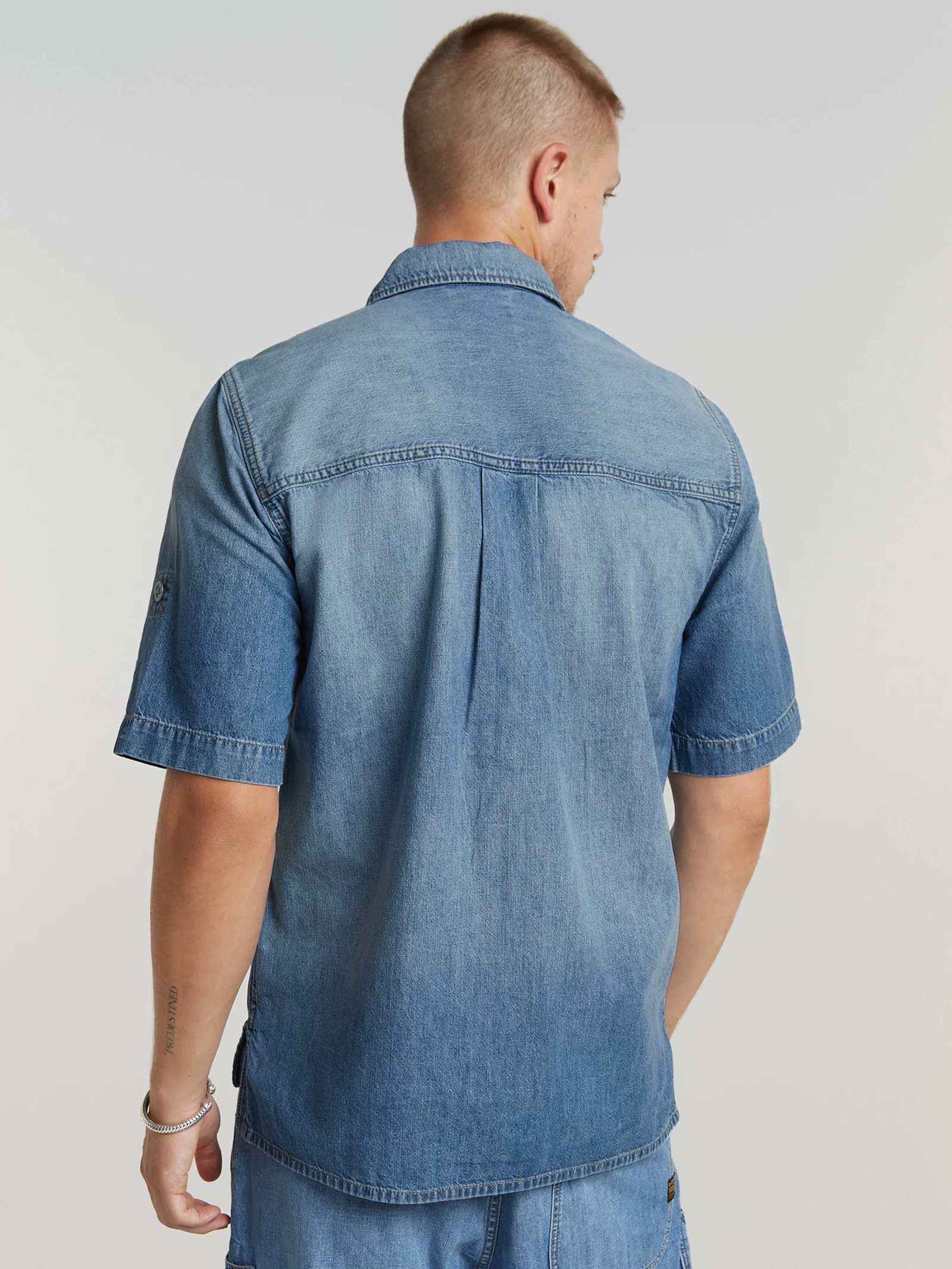 Slanted Double Pocket Shirt - Image 2