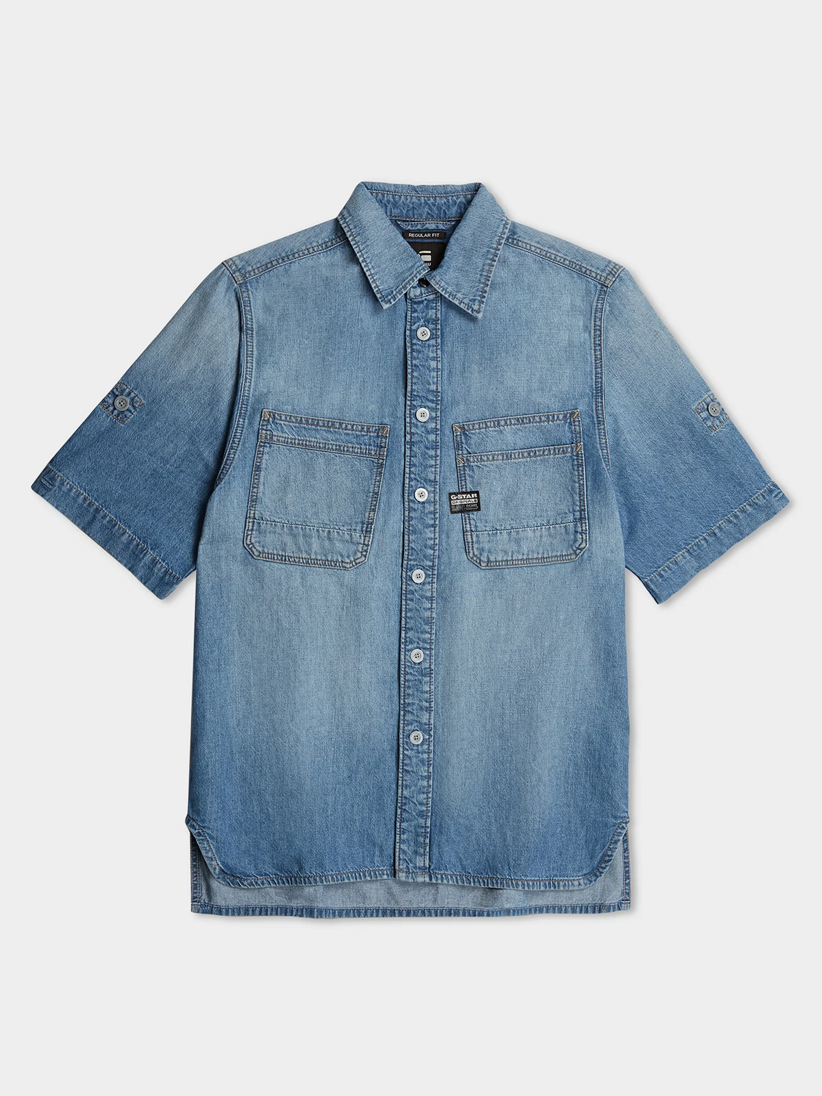 Slanted Double Pocket Shirt - Image 6
