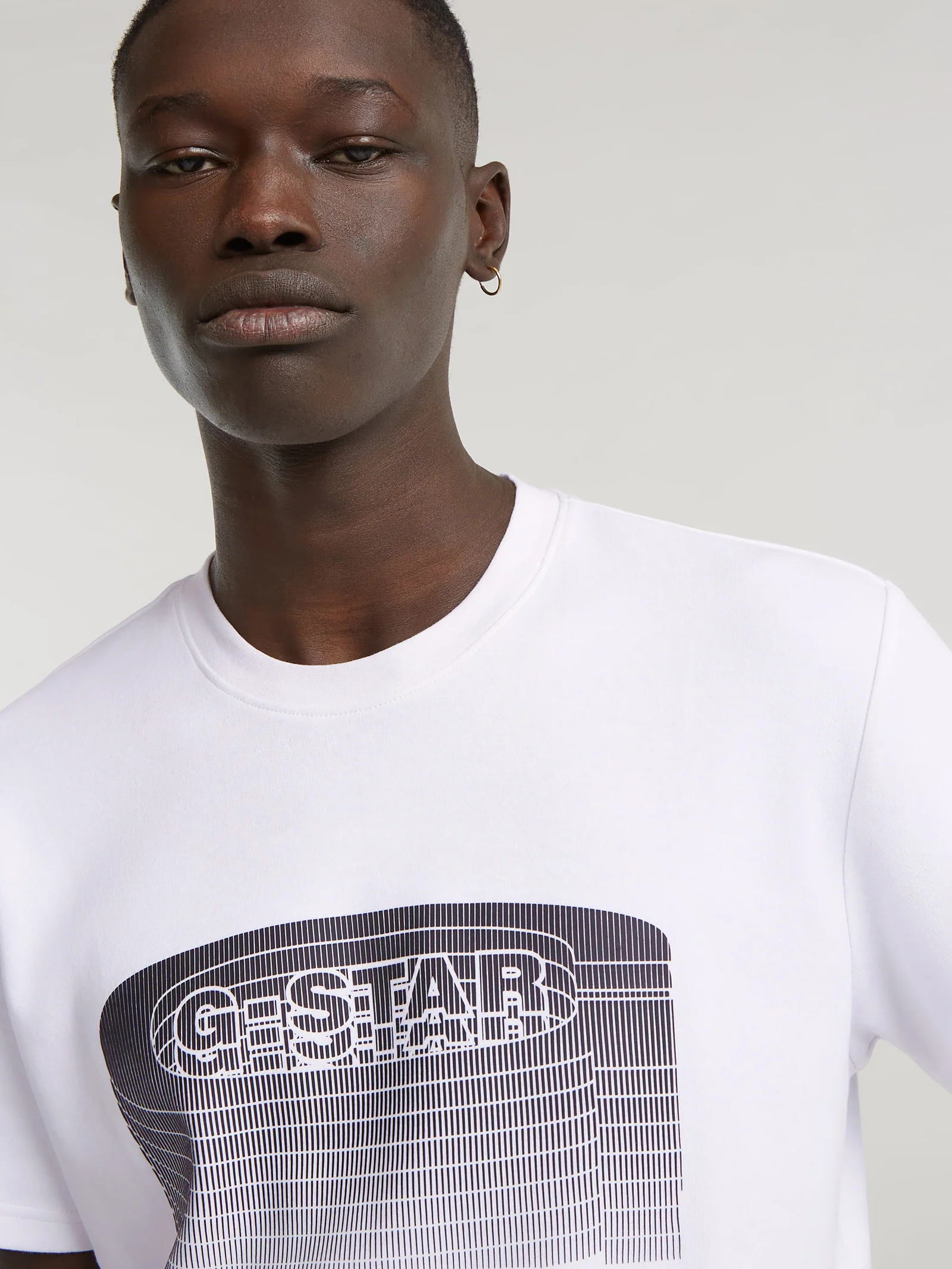 Stacked Old Skool Logo Tee - Image 4
