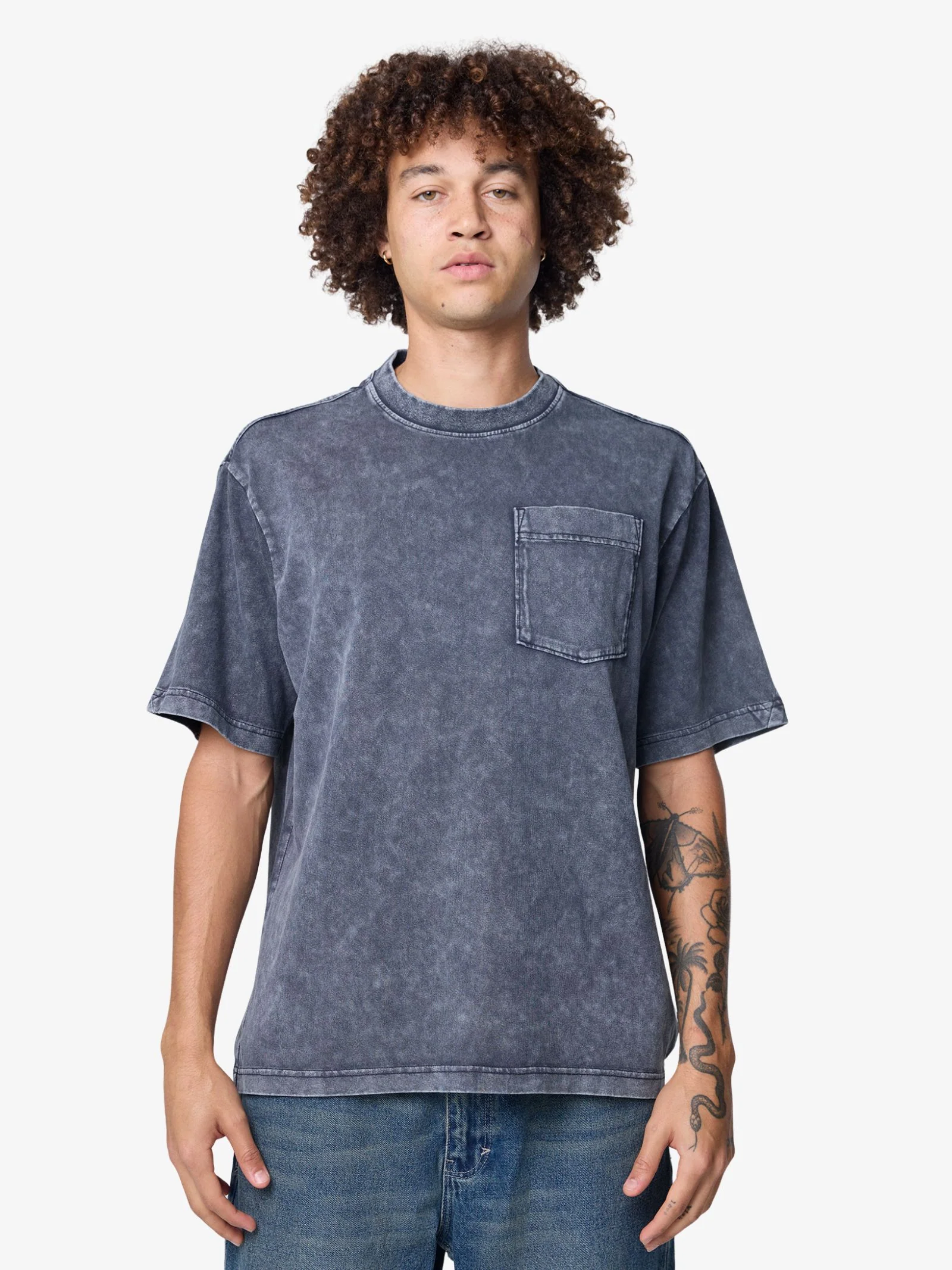 Washed Pocket T-Shirt - Image 2