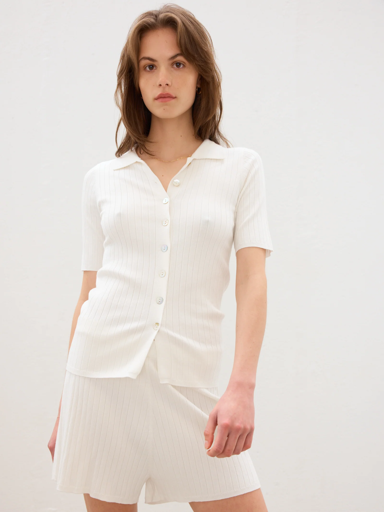 Gabby Ribbed Shorts - Image 3