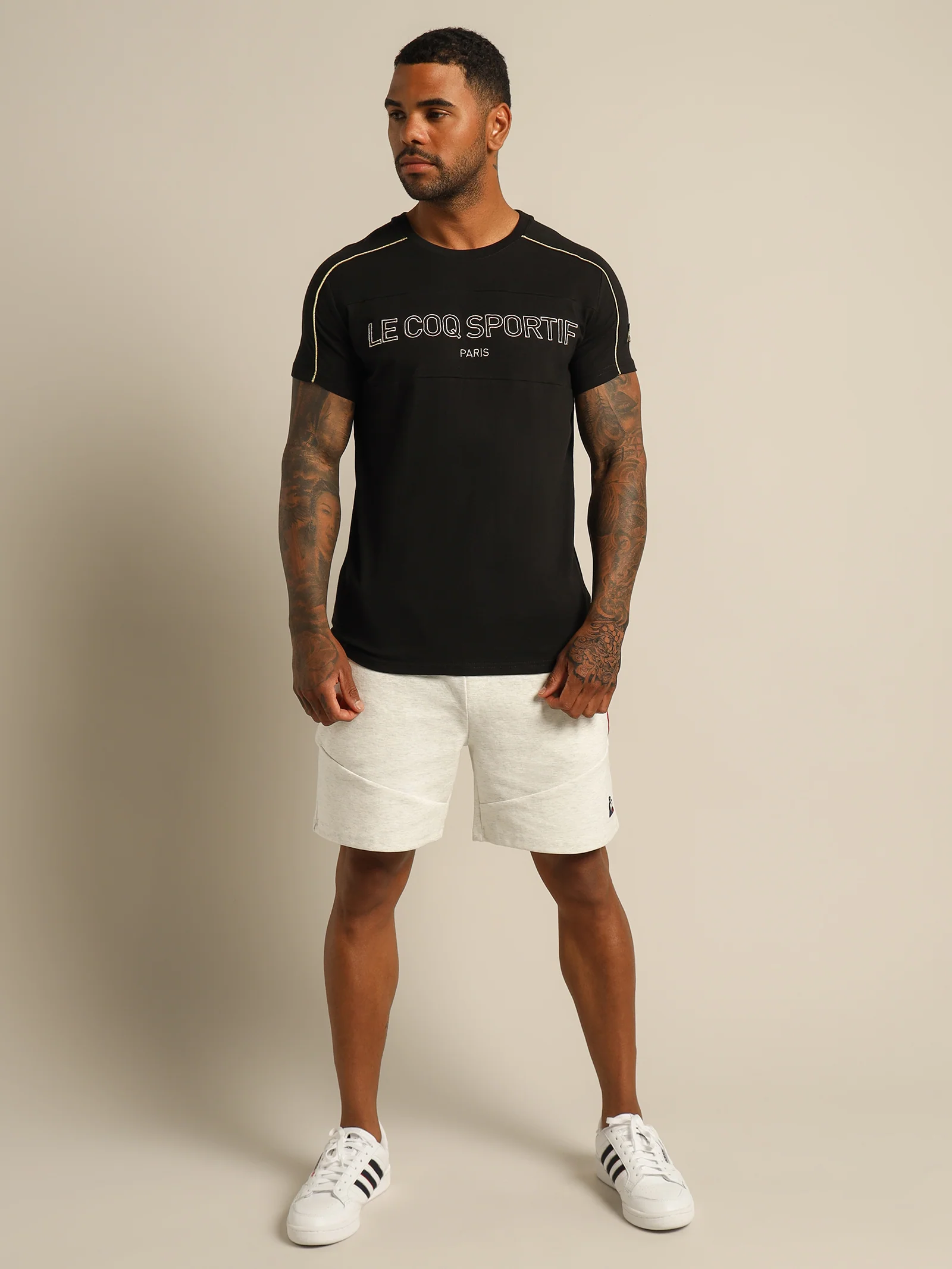 Garcon Gold Embroidered T-Shirt - Image 3