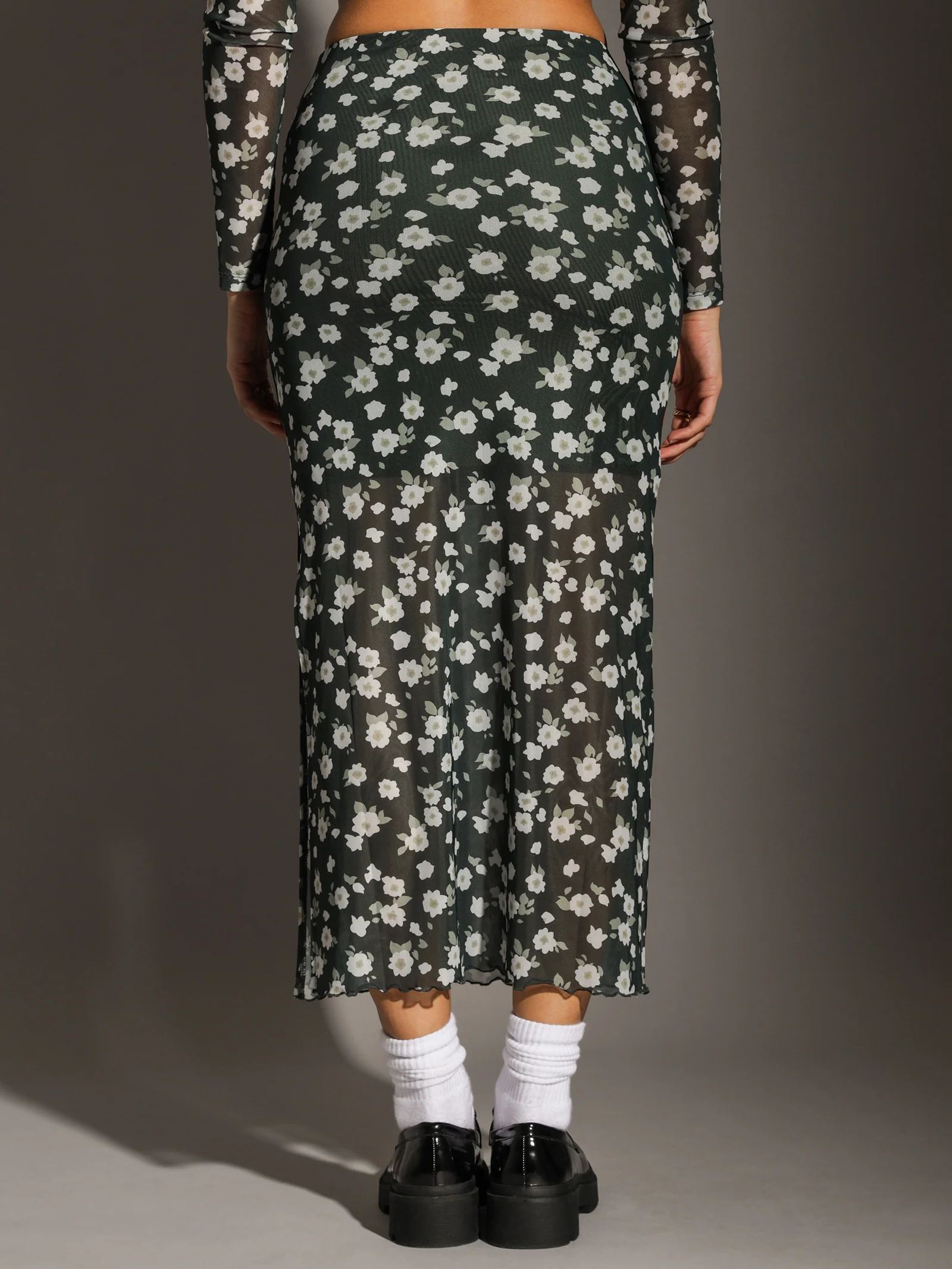 Gemma Mesh Midi Skirt - Image 5