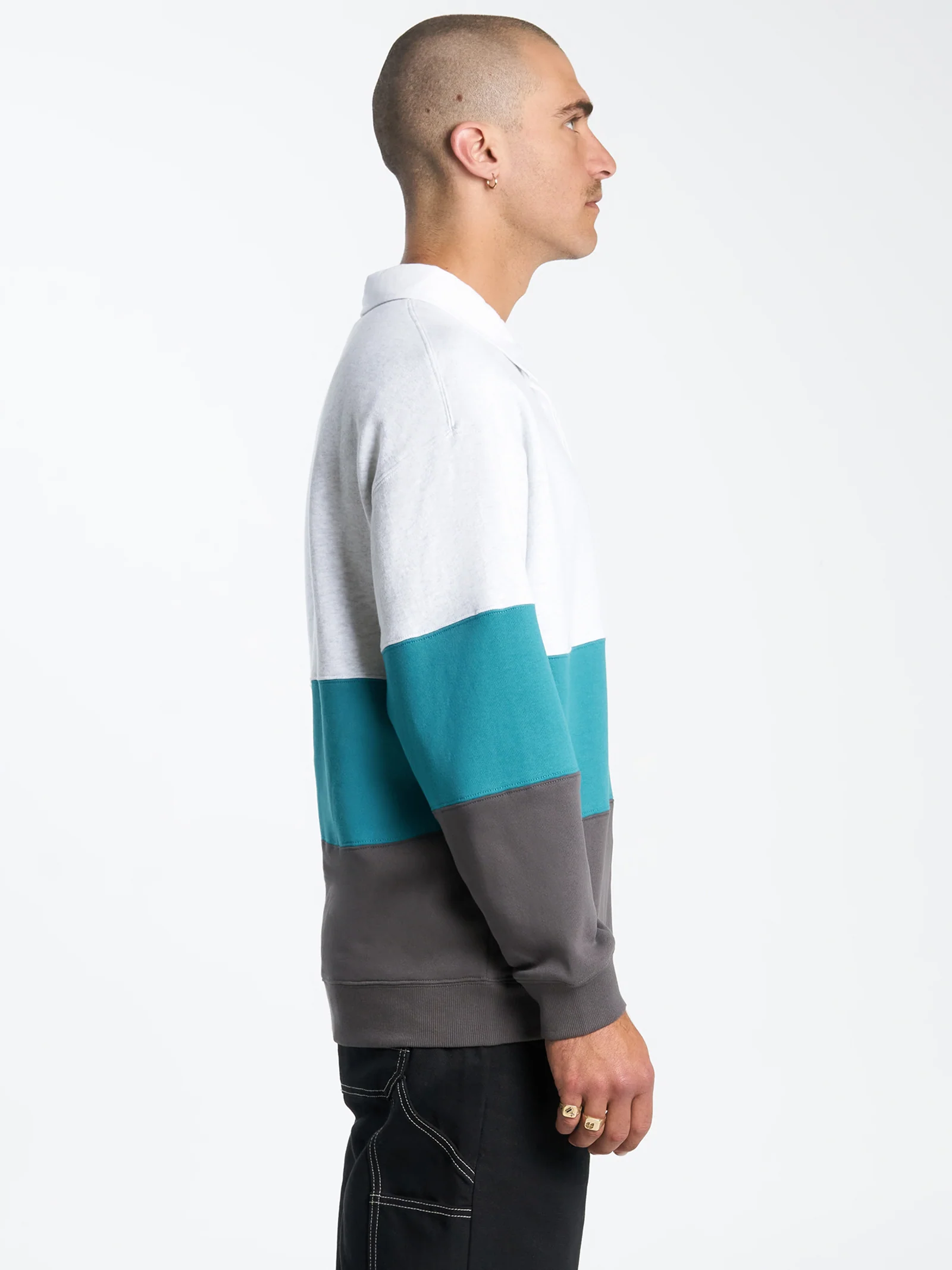 Get Off Paneled Rugby Fleece - Image 6