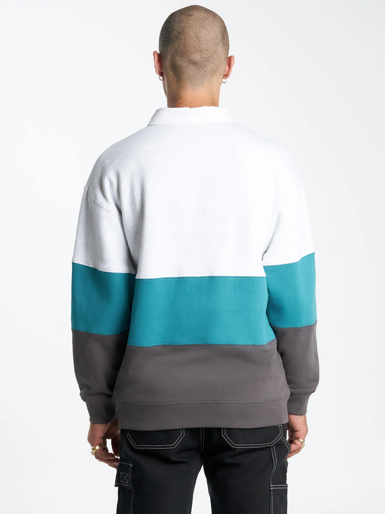 Get Off Paneled Rugby Fleece - Image 7