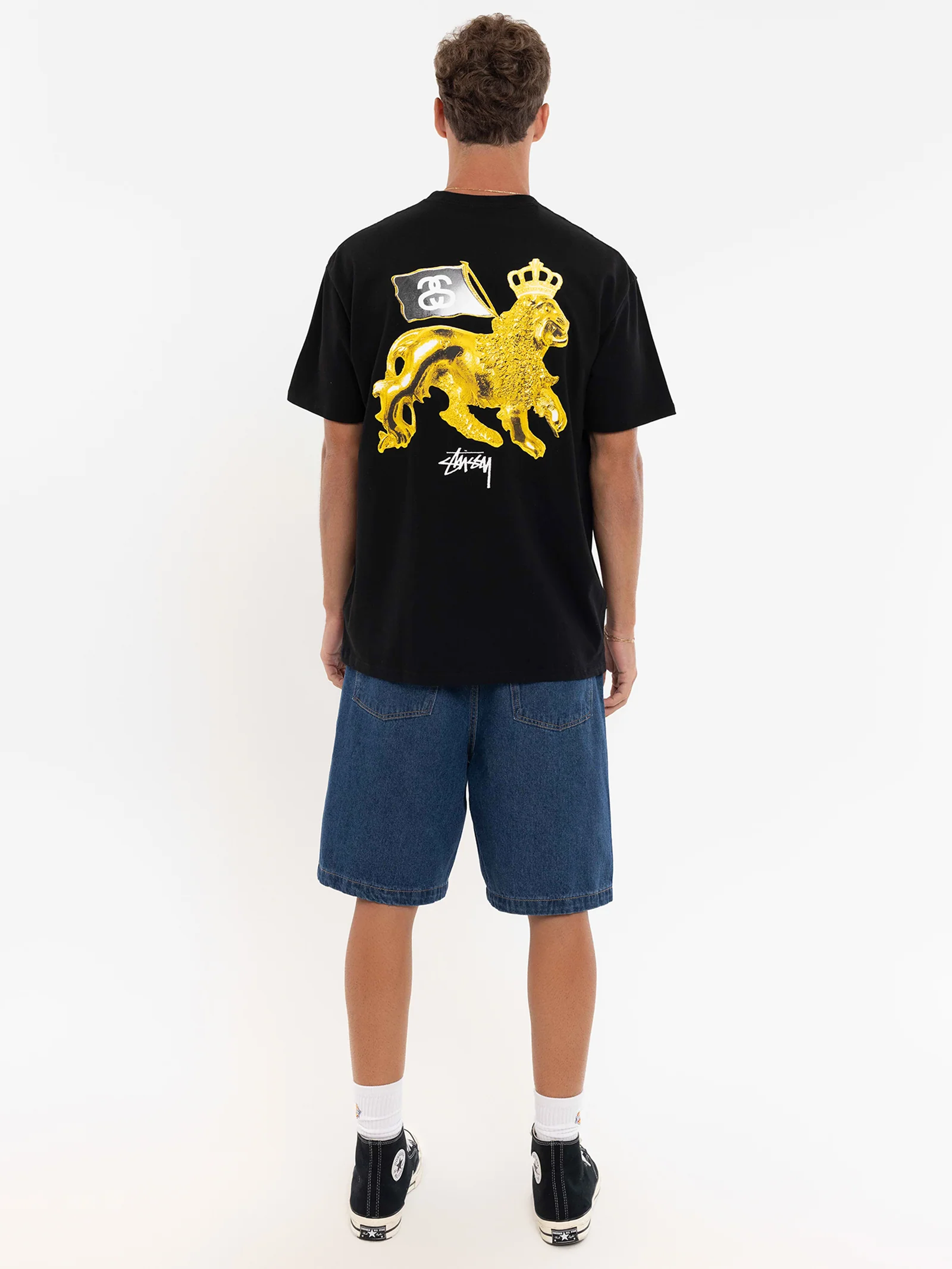Gold Lion Heavyweight T-Shirt - Image 5