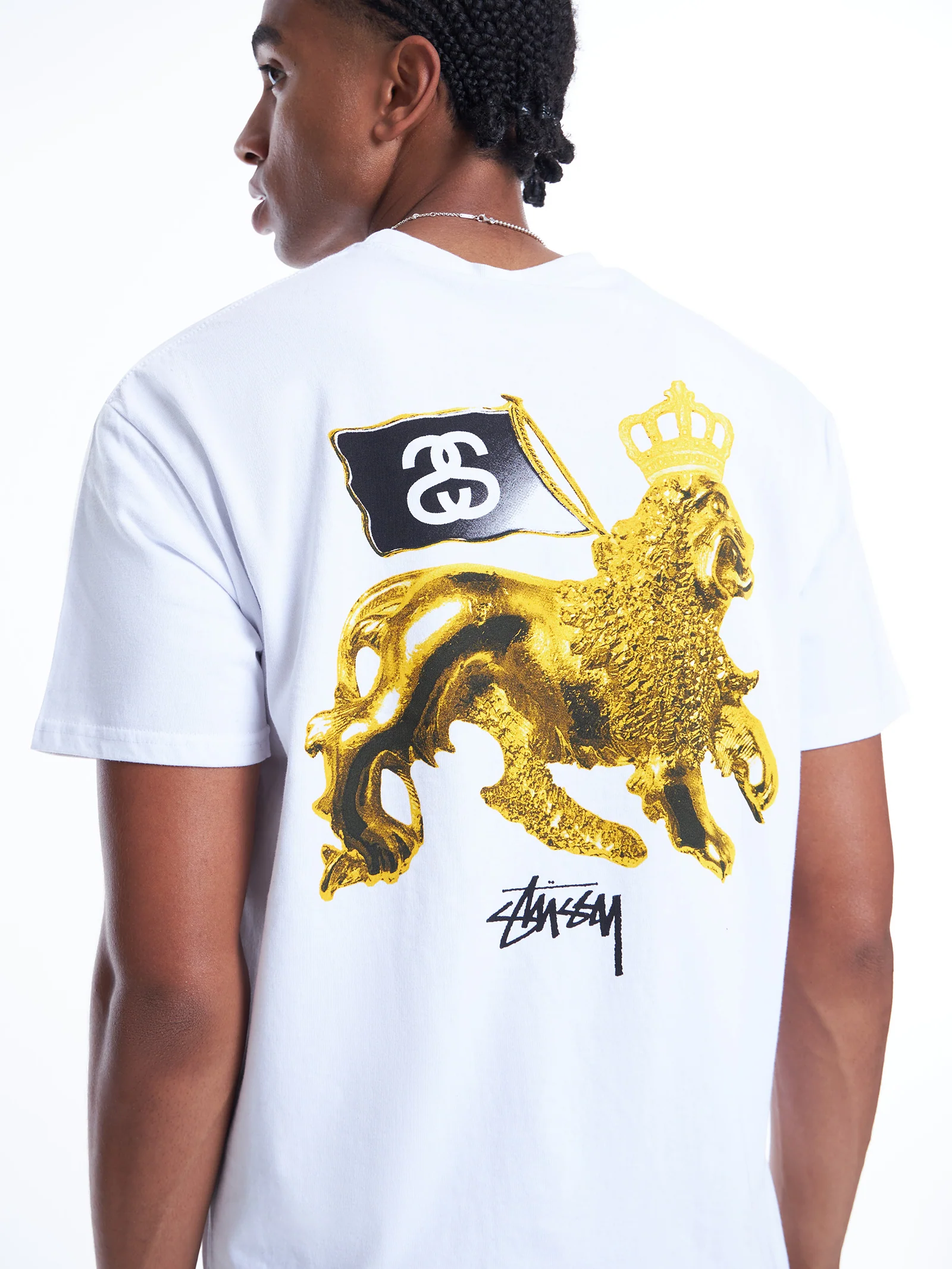 Gold Lion Heavyweight T-Shirt - Image 3