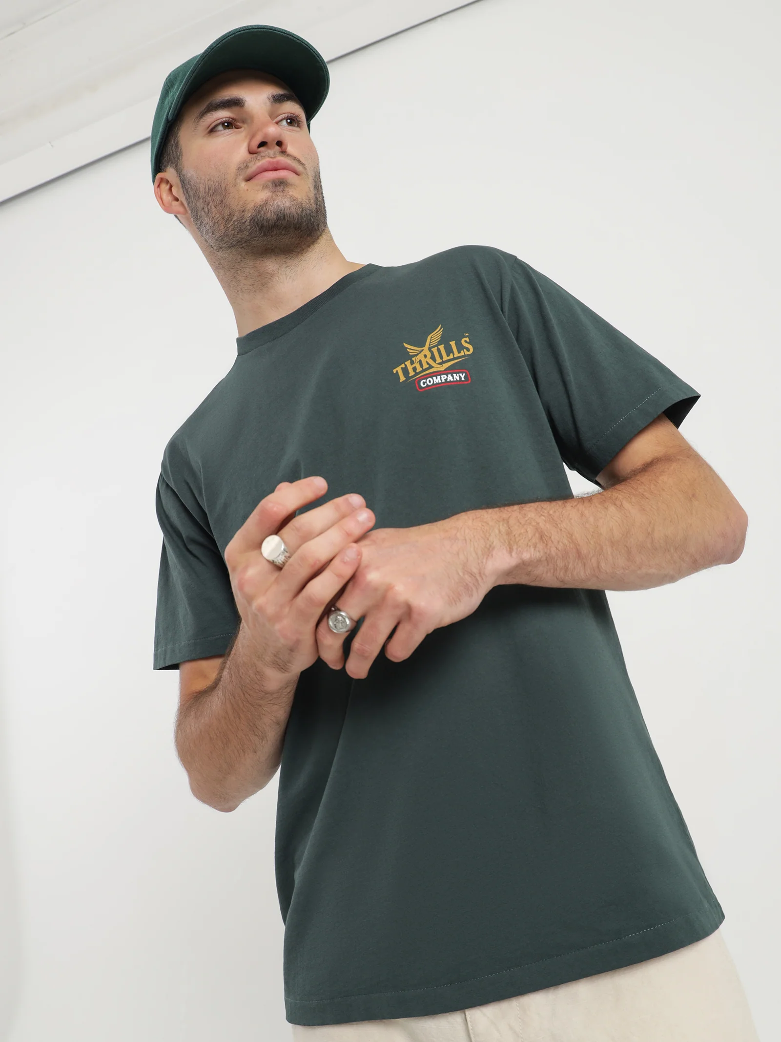 Golden Paradise Merch Fit T-Shirt - Image 2