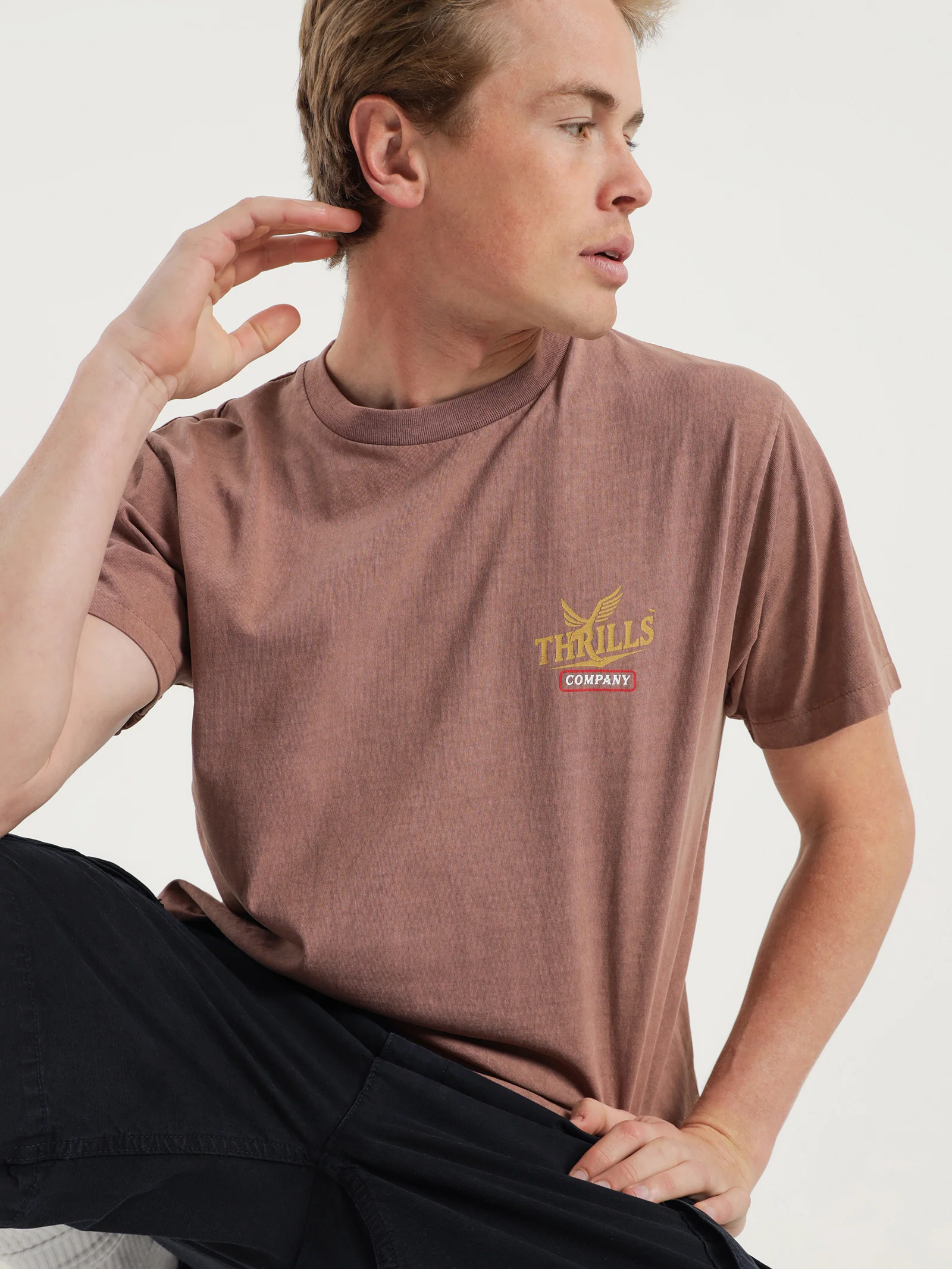 Golden Paradise Merch Fit T-Shirt - Image 4