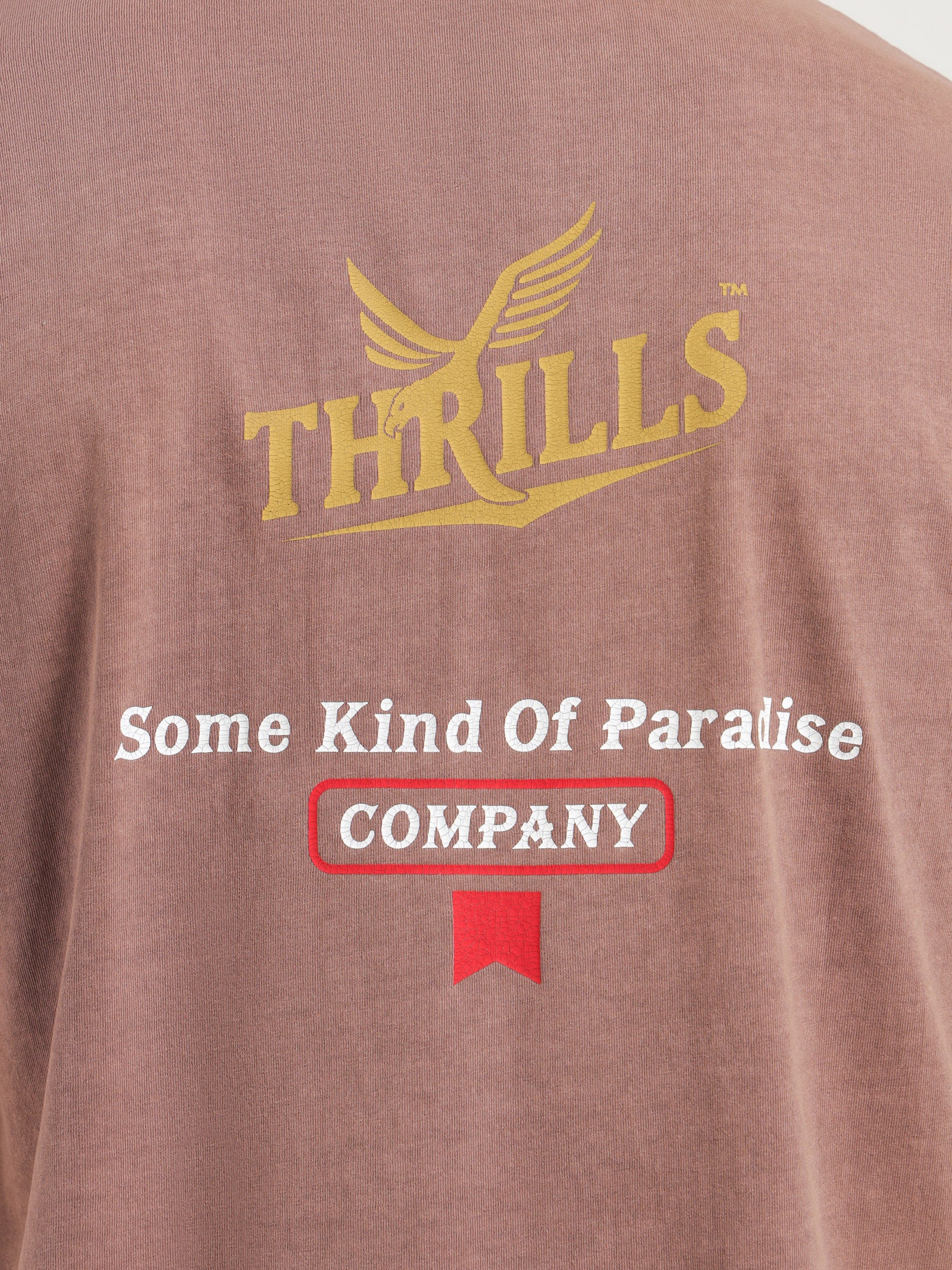 Golden Paradise Merch Fit T-Shirt - Image 6