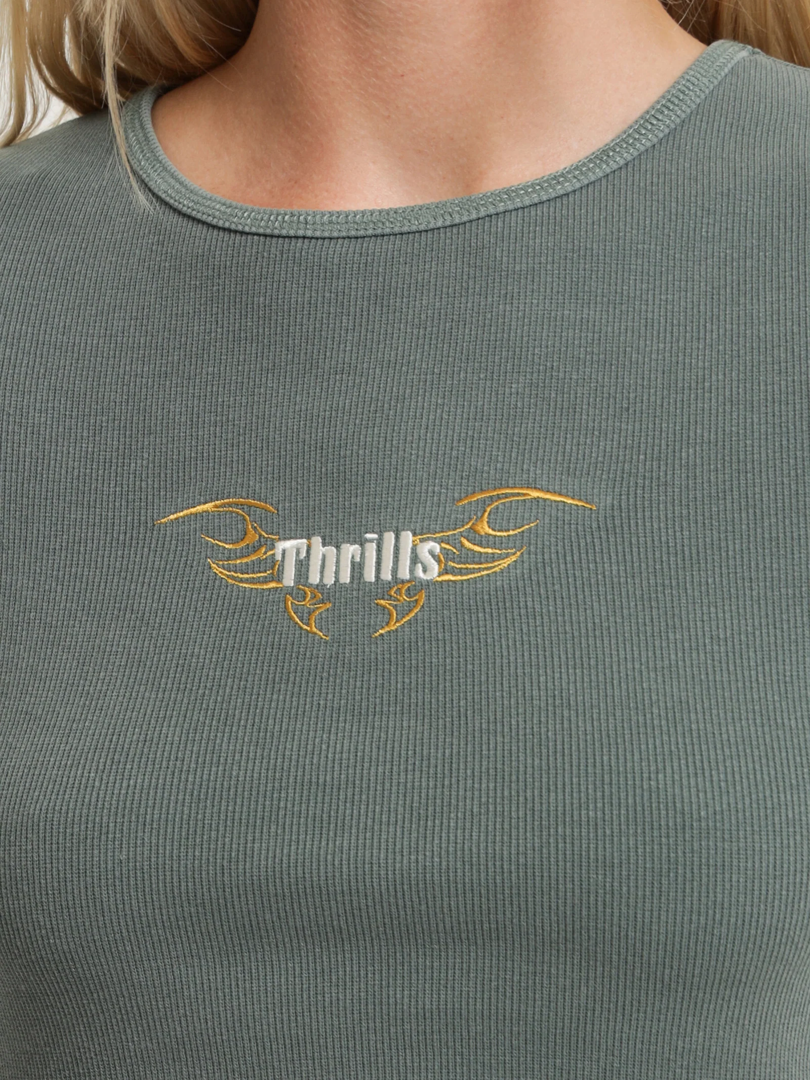 Golden Wings Baby Crop T-Shirt - Image 3